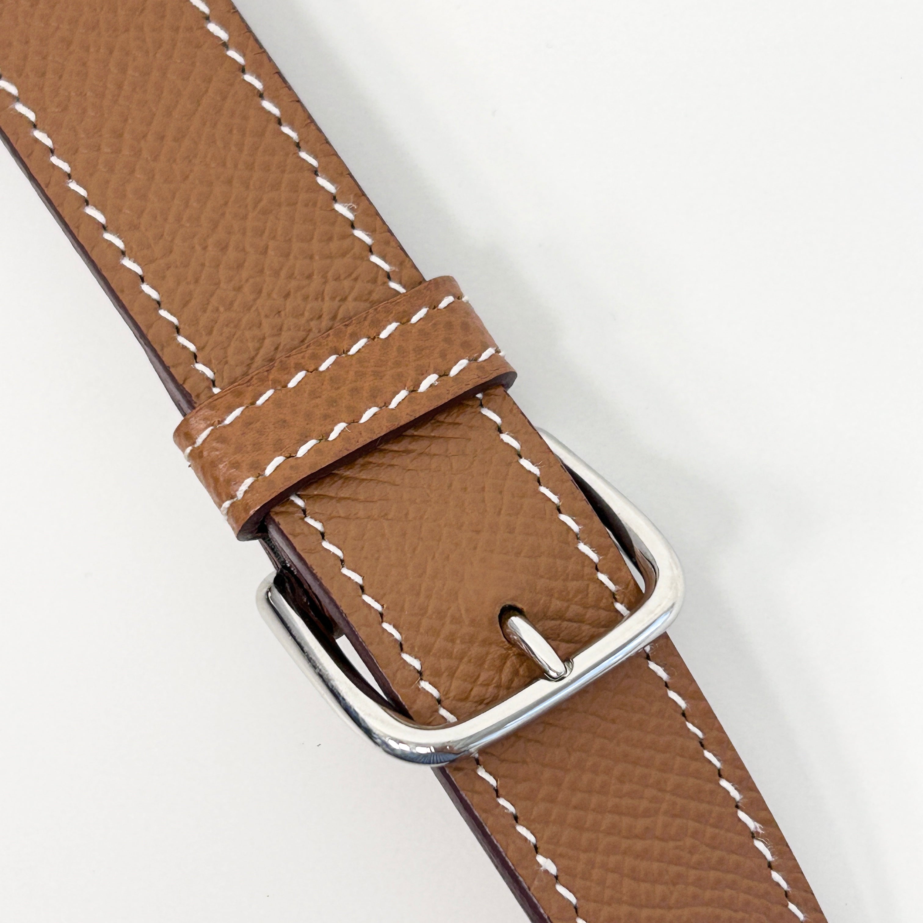 Gold Epsom Leather Mini Della Cavalleria w/PHW