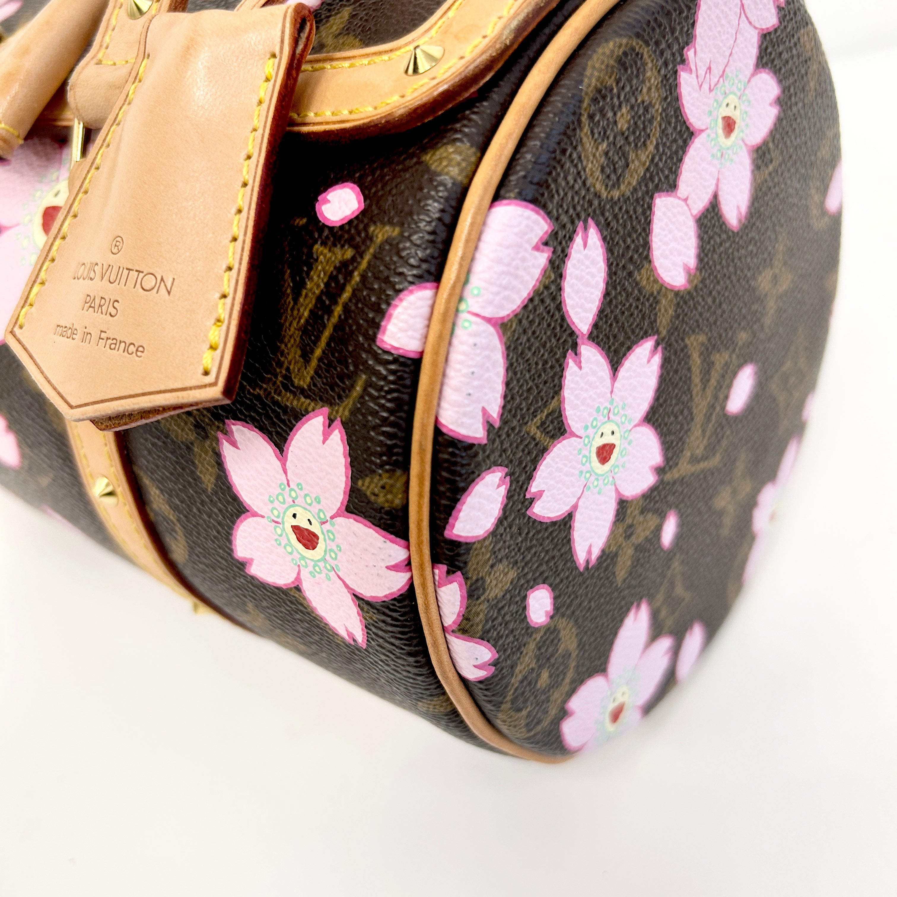 Limited Edition Monogram Cherry Blossom Papillon Bag