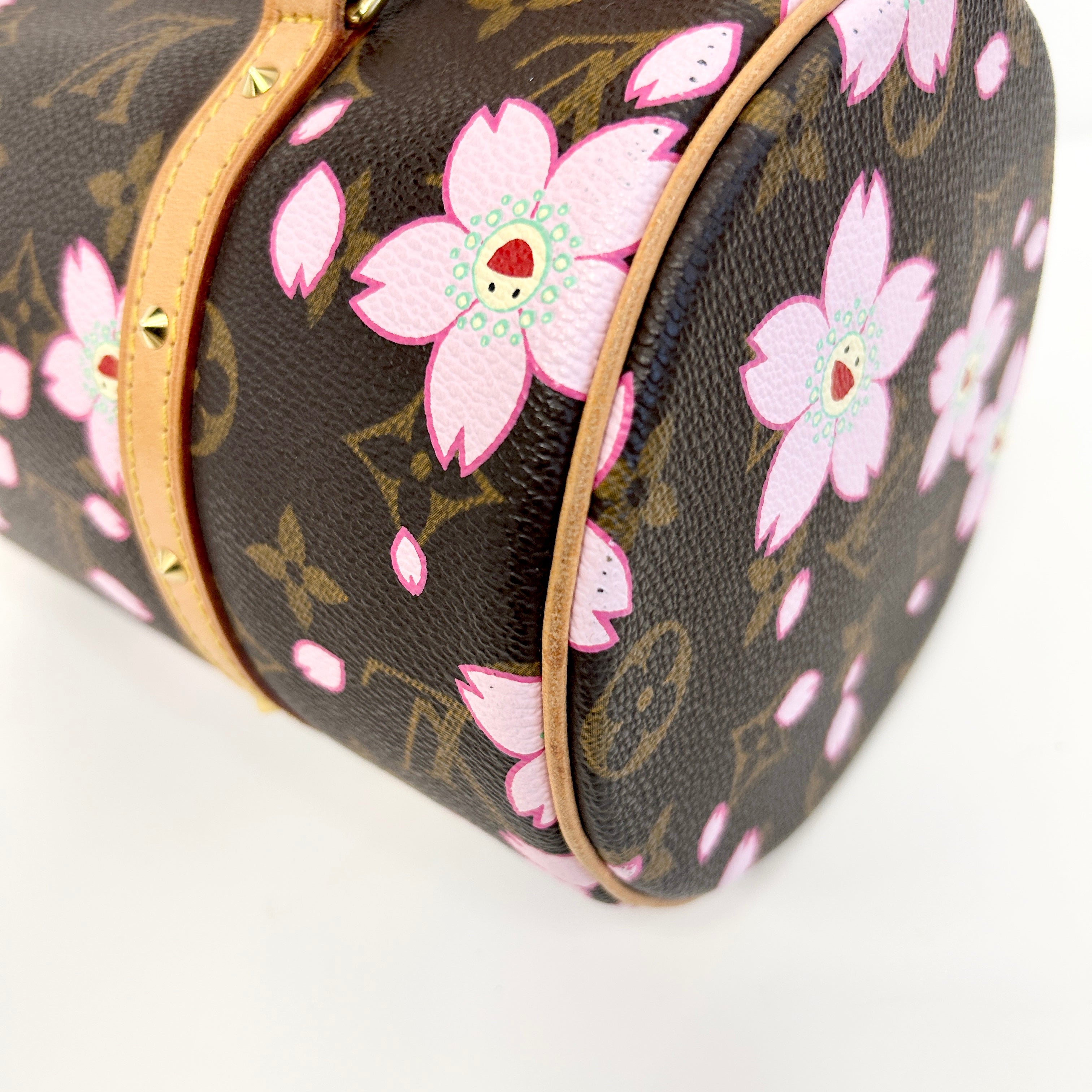 Limited Edition Monogram Cherry Blossom Papillon Bag