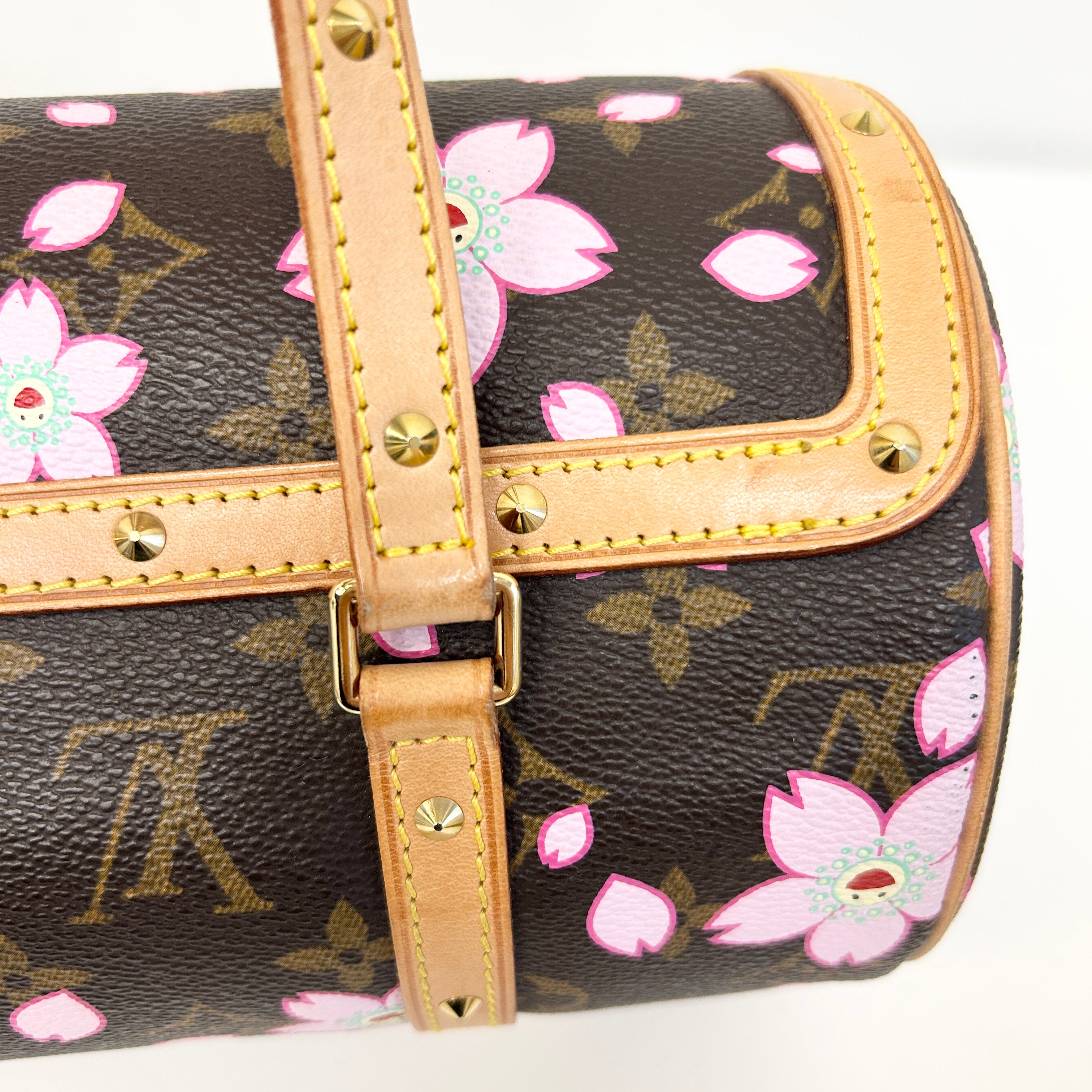 Limited Edition Monogram Cherry Blossom Papillon Bag