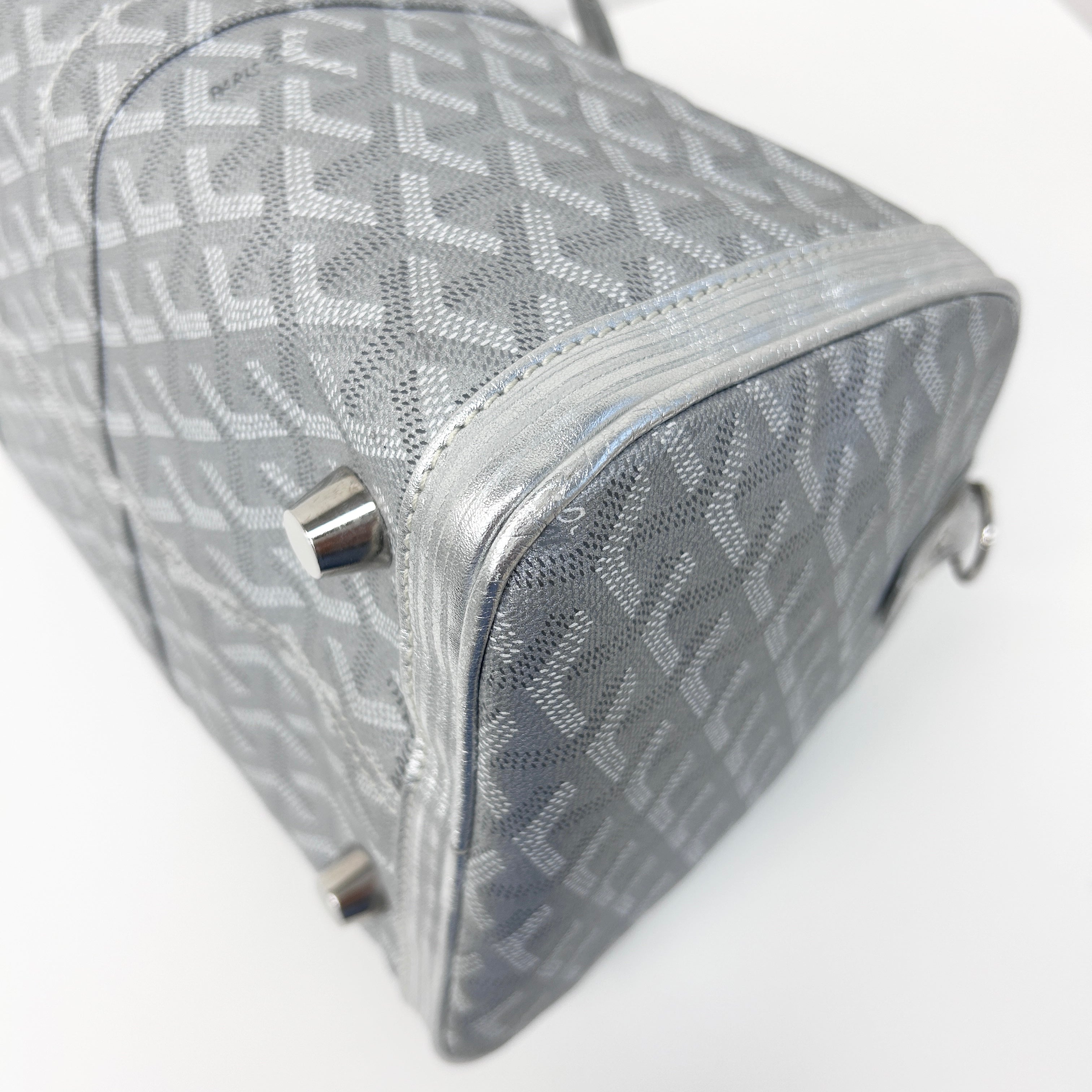 Silver Goyardine Croisière 40 w/PHW