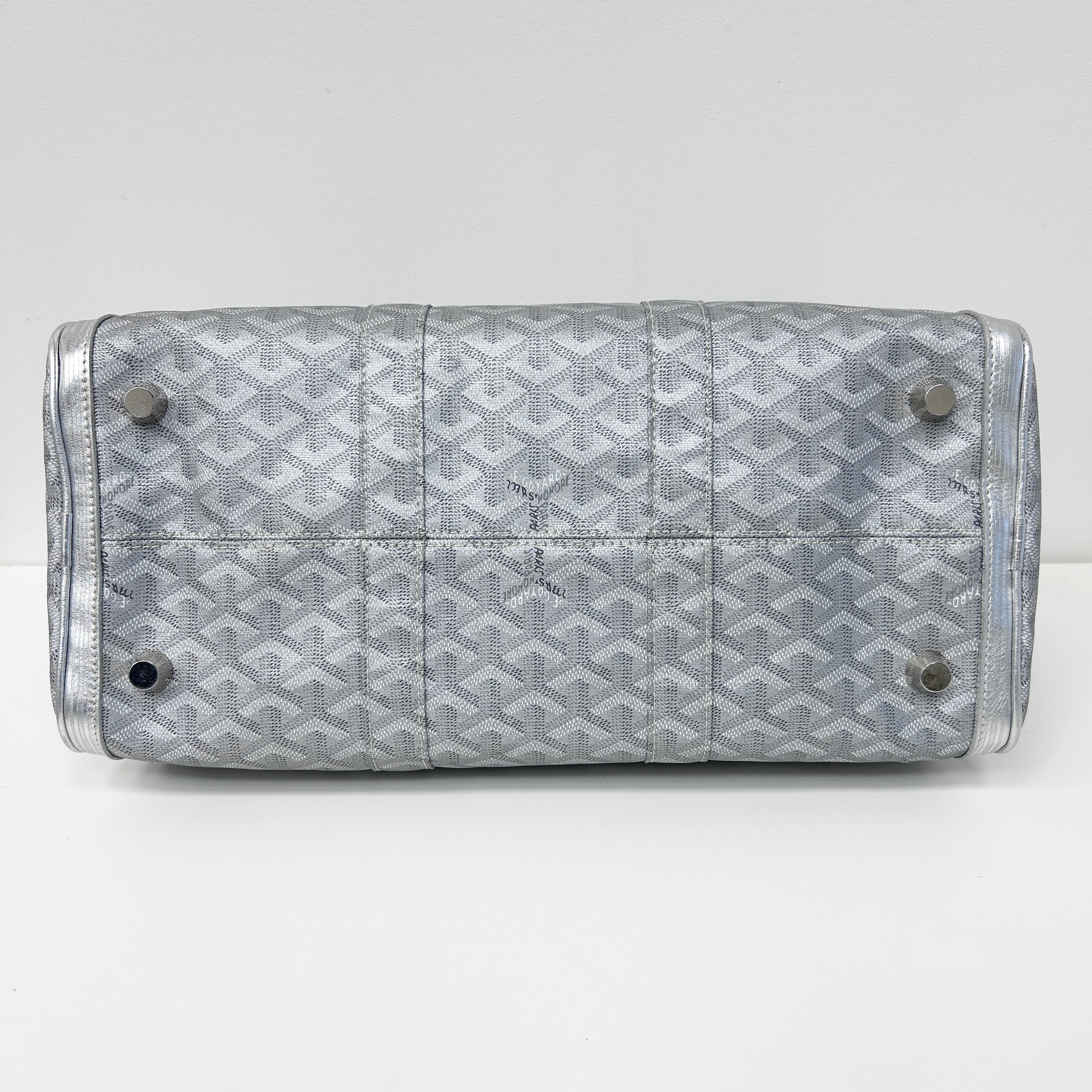 Silver Goyardine Croisière 40 w/PHW