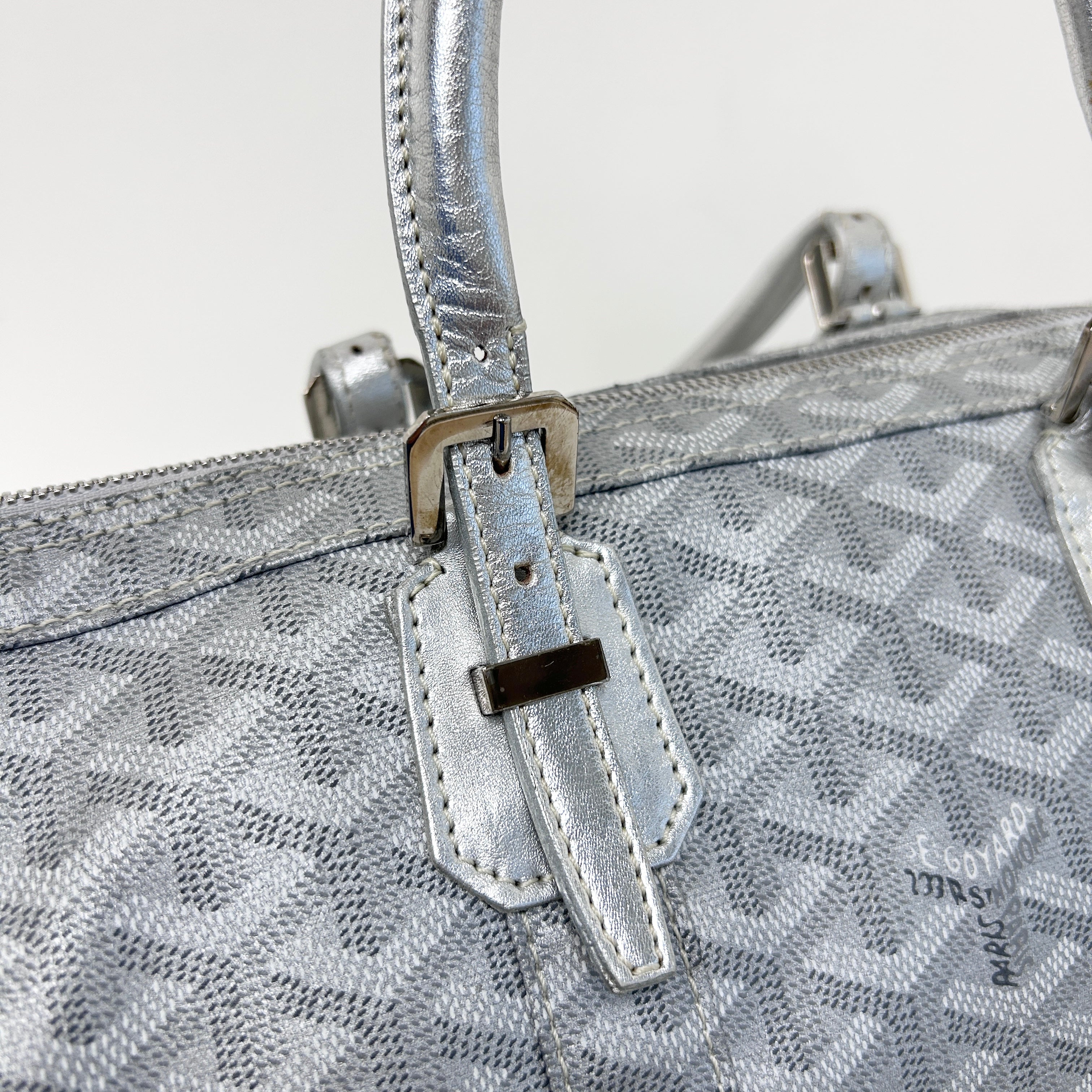 Silver Goyardine Croisière 40 w/PHW