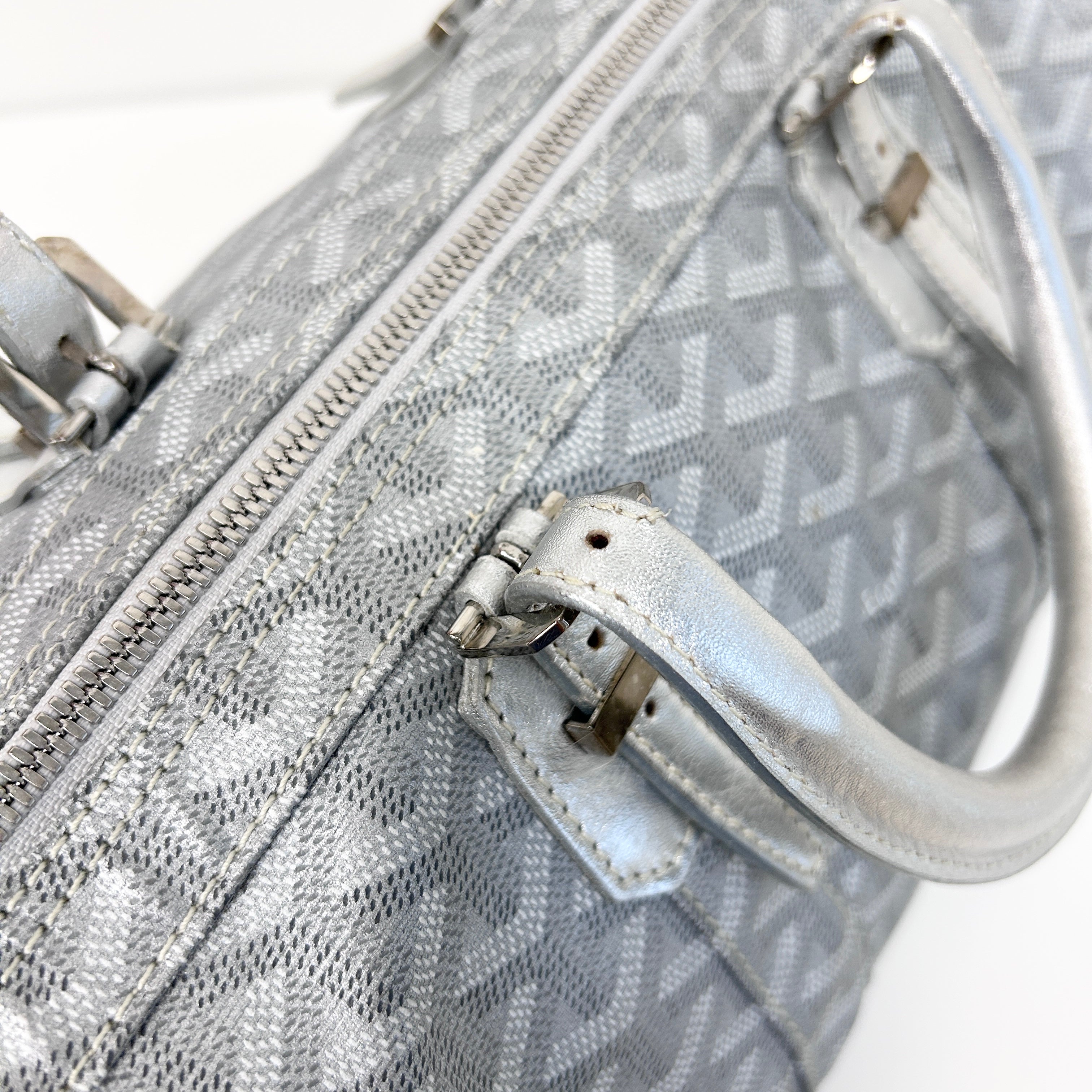 Silver Goyardine Croisière 40 w/PHW