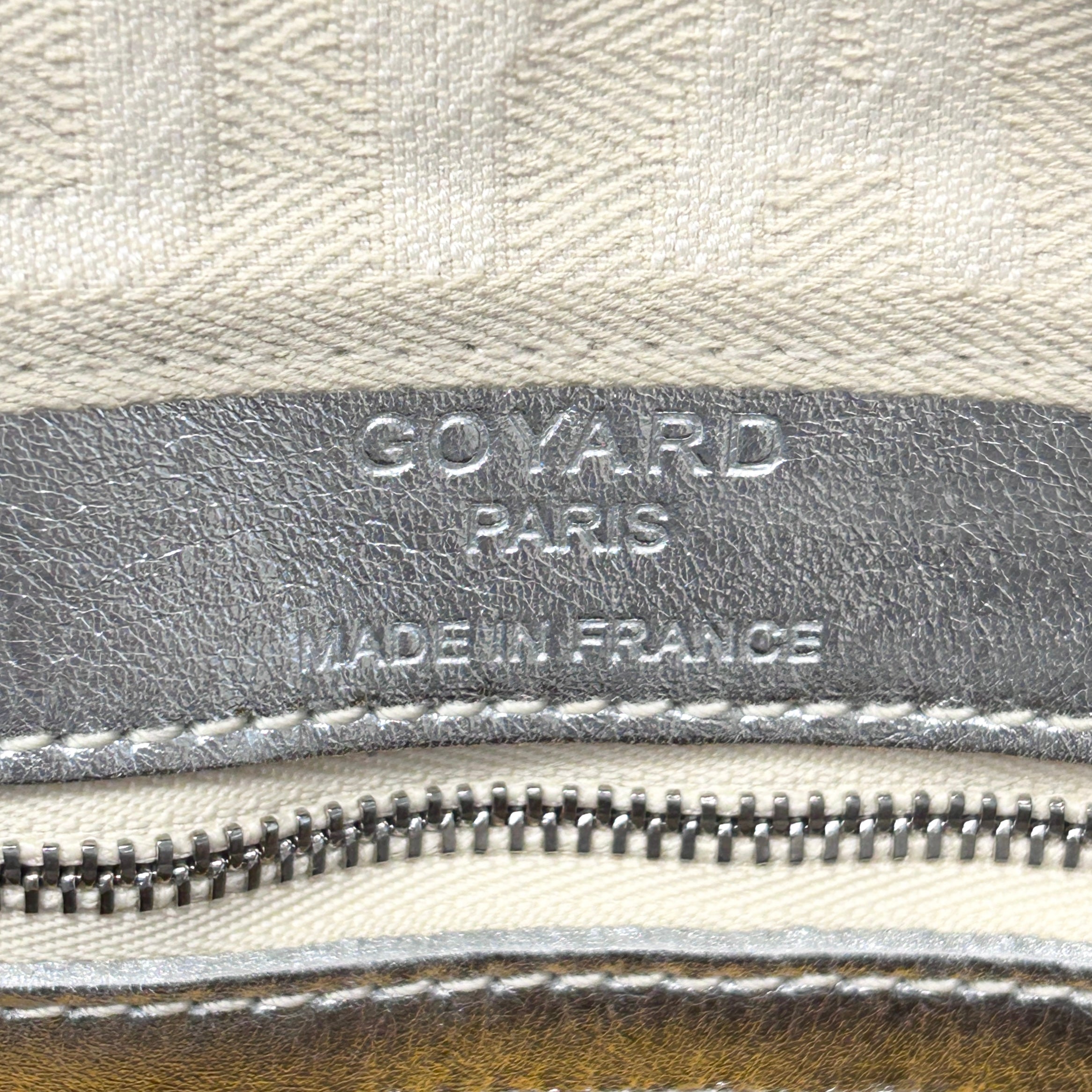 Silver Goyardine Croisière 40 w/PHW