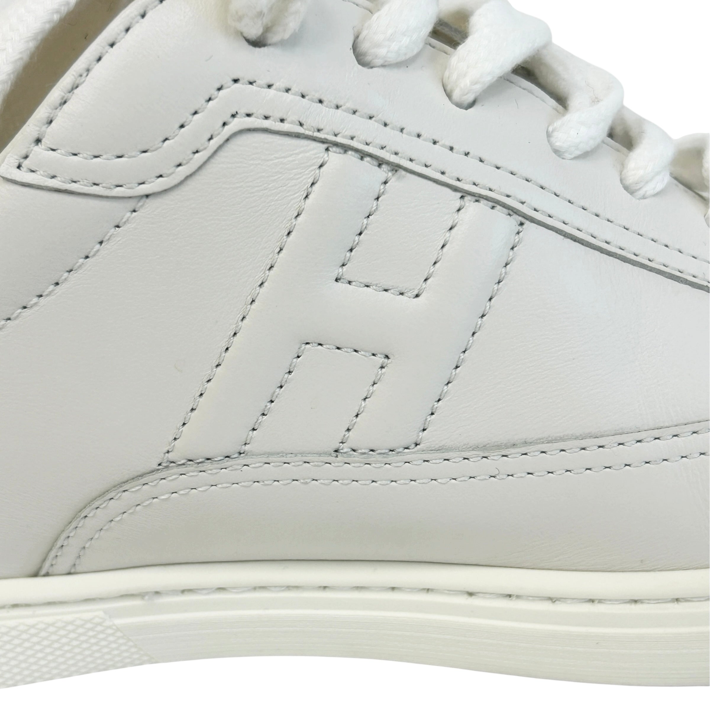 H Logo Peinture Fraiche Leather Quicker Sneakers
