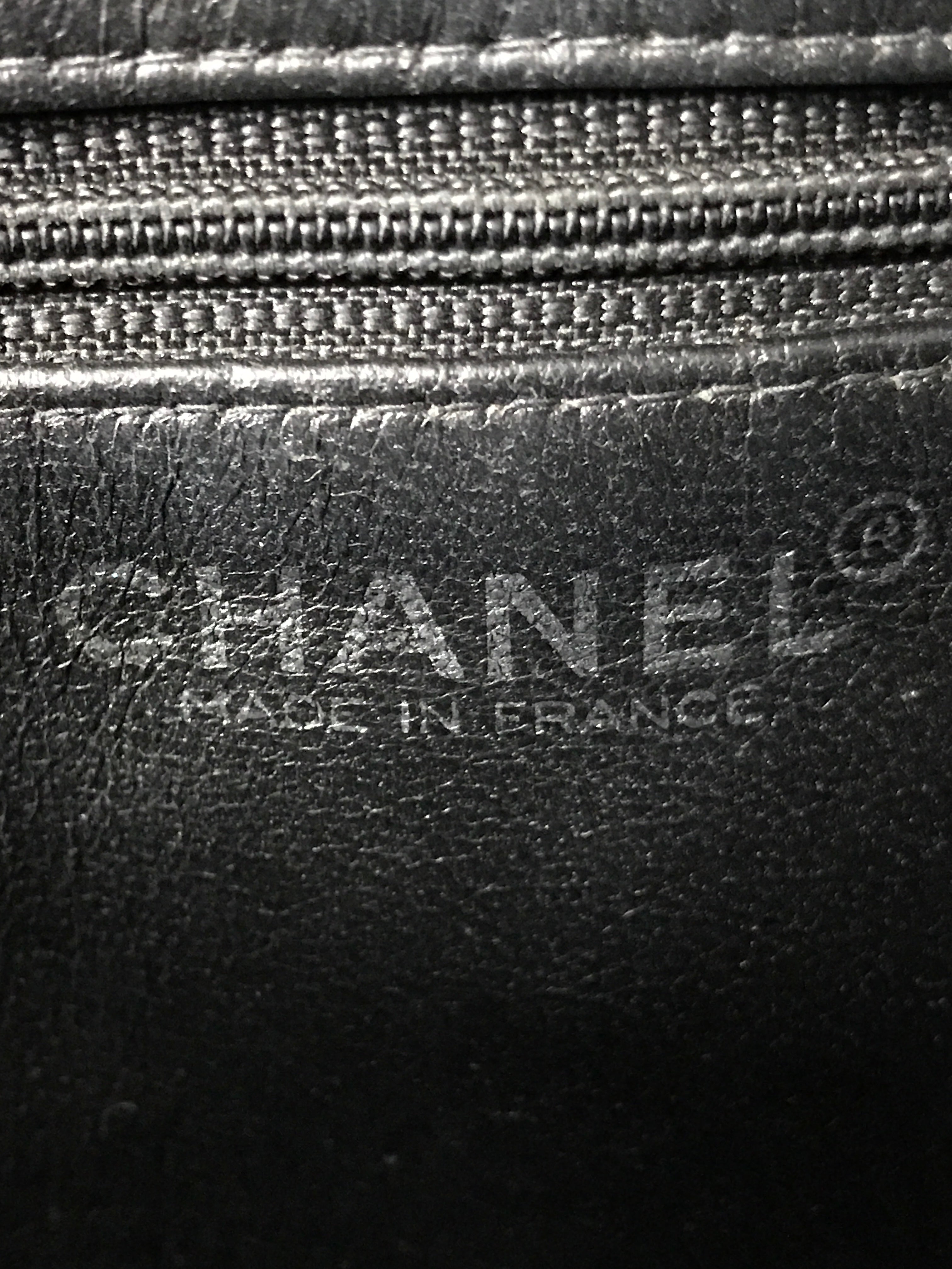 Black Caviar Quilted Timeless CC Medallion Tote w/RHW-PENDING