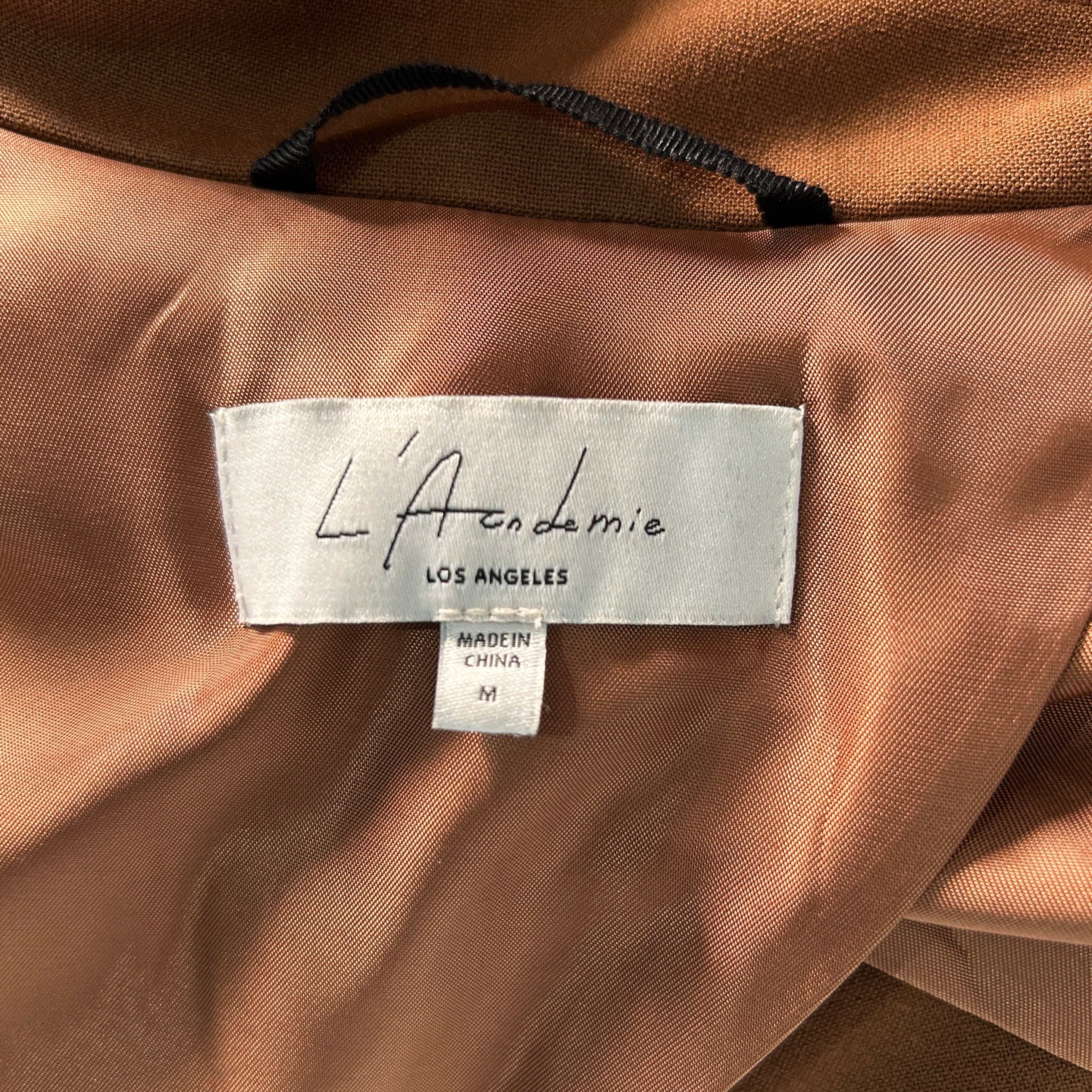 L'ACADEMIE Brown Blazer & Pants Set