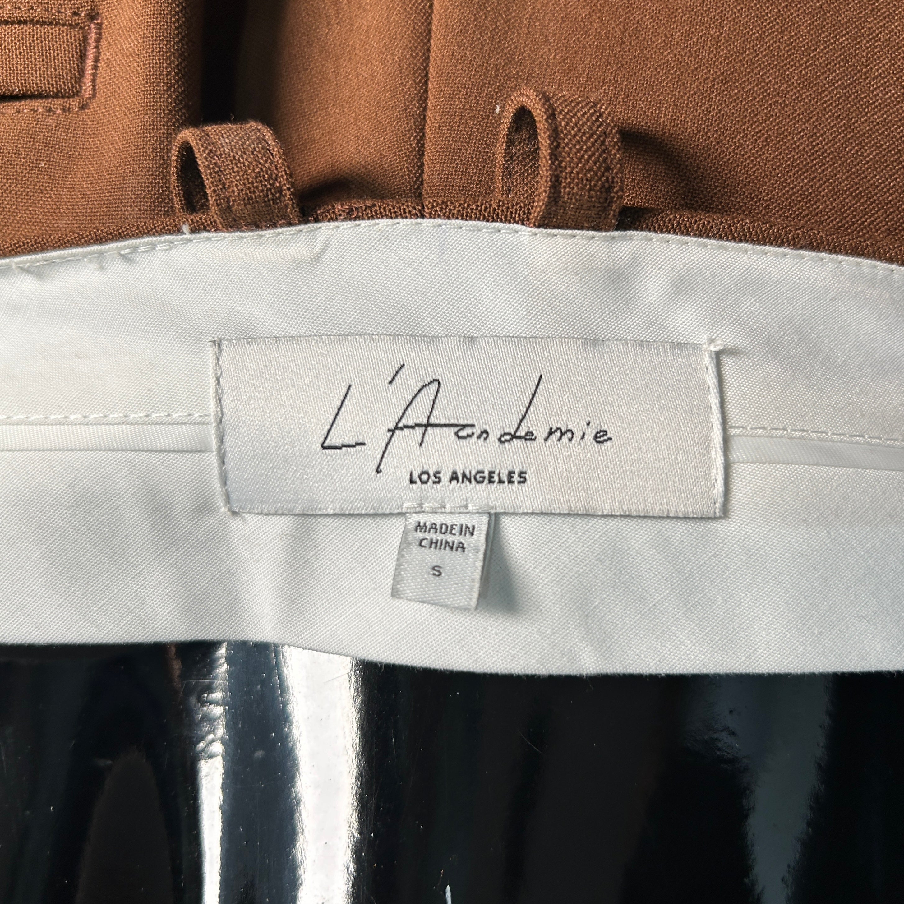 L'ACADEMIE Brown Blazer & Pants Set