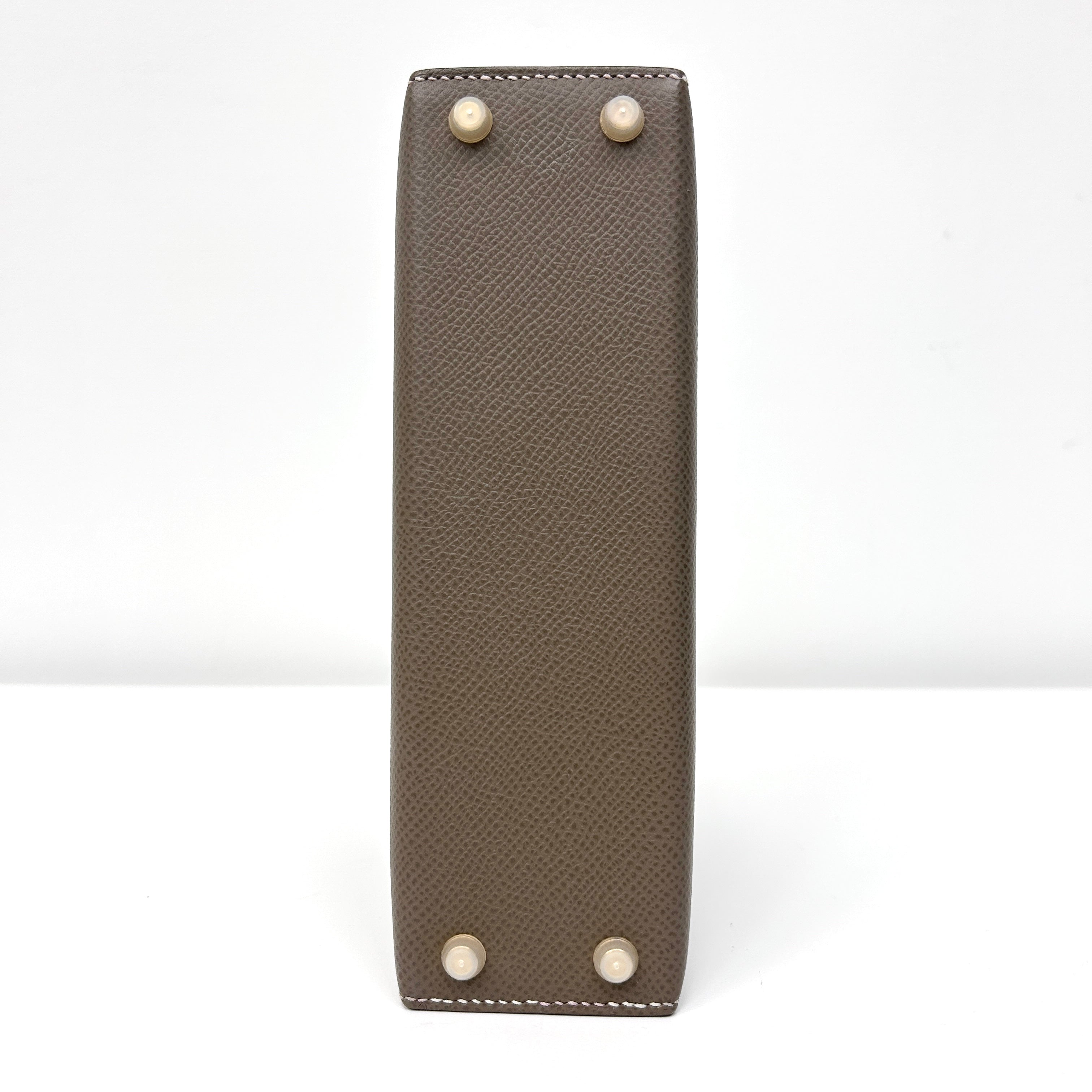 Mini Kelly II Etoupe Epsom Leather w/GHW