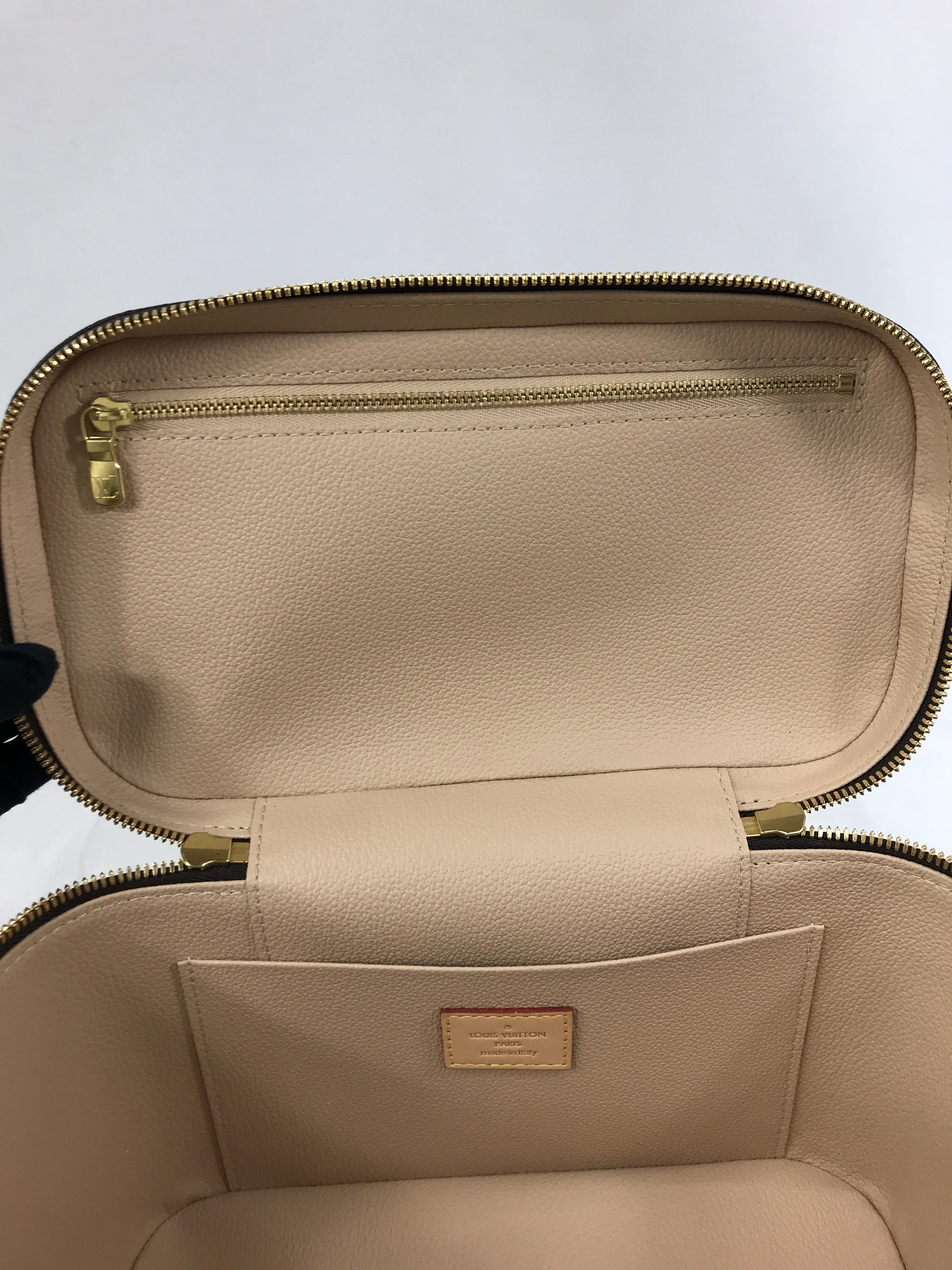 Monogram Coated Canvas Nice BB Toiletry Vanity Case w/GHW