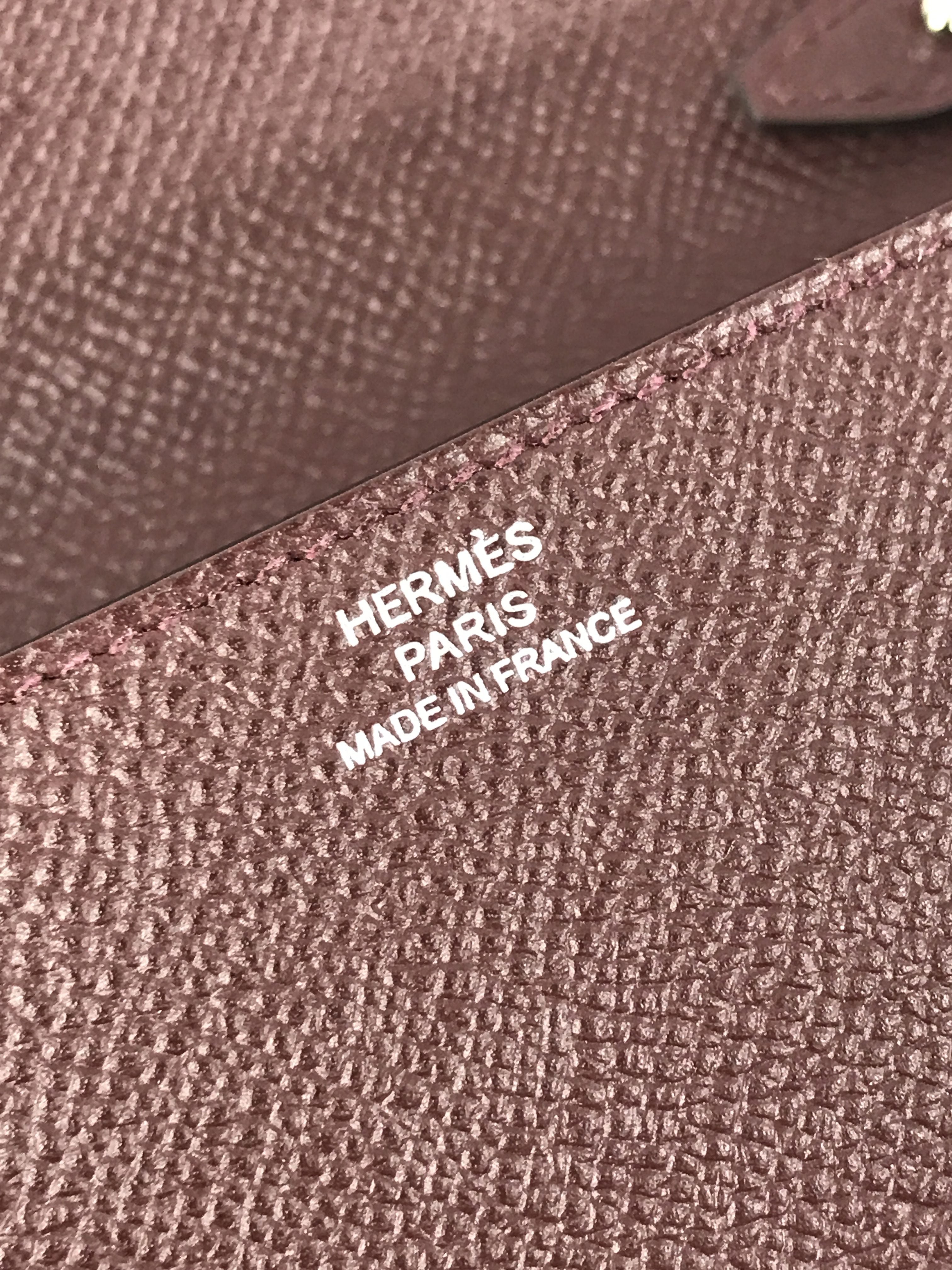 Burgundy Epsom Clic 16 Handbag W/PHW