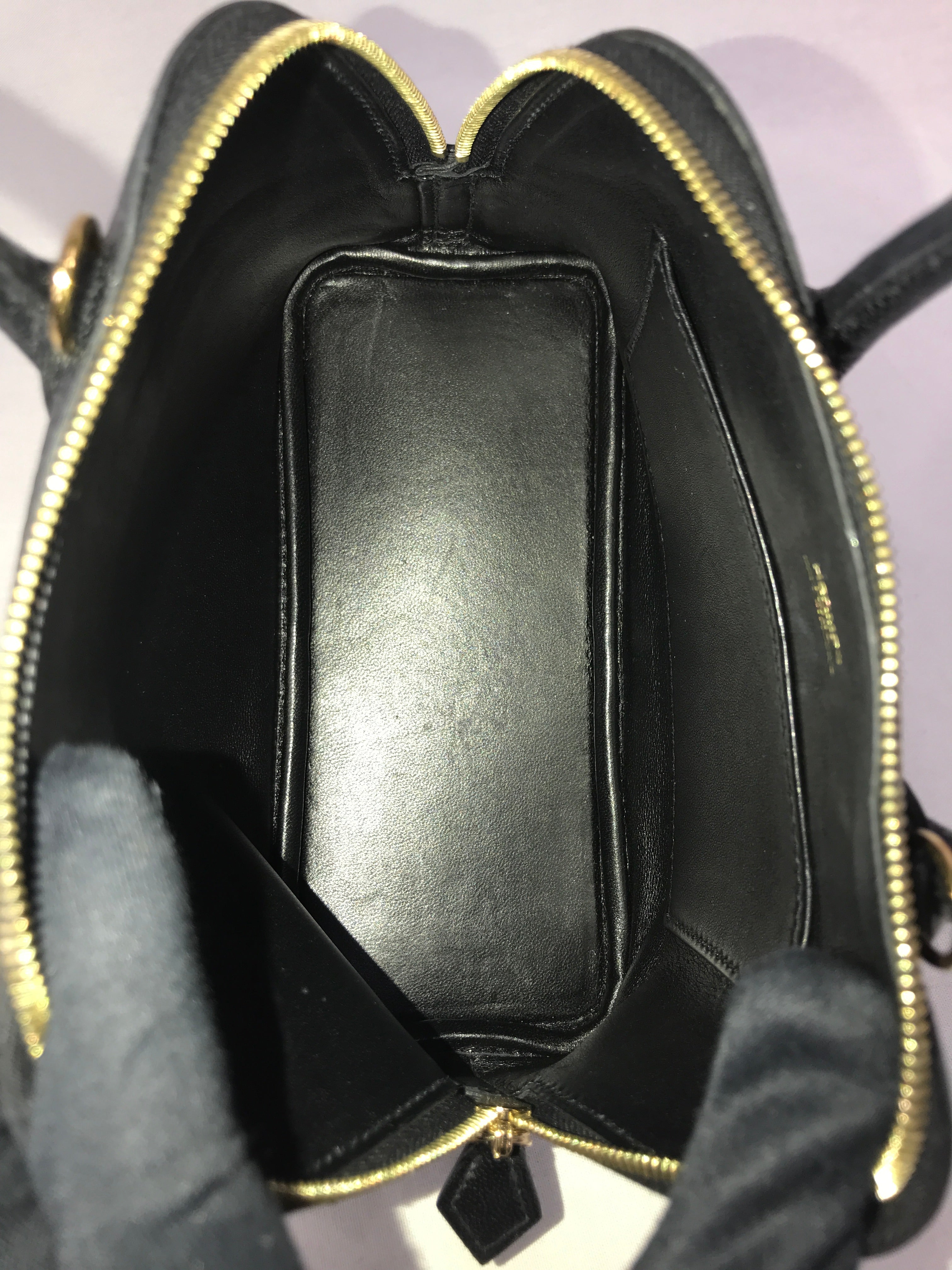 Black Chevre Mysore Bolide 1923 Mini Bag
