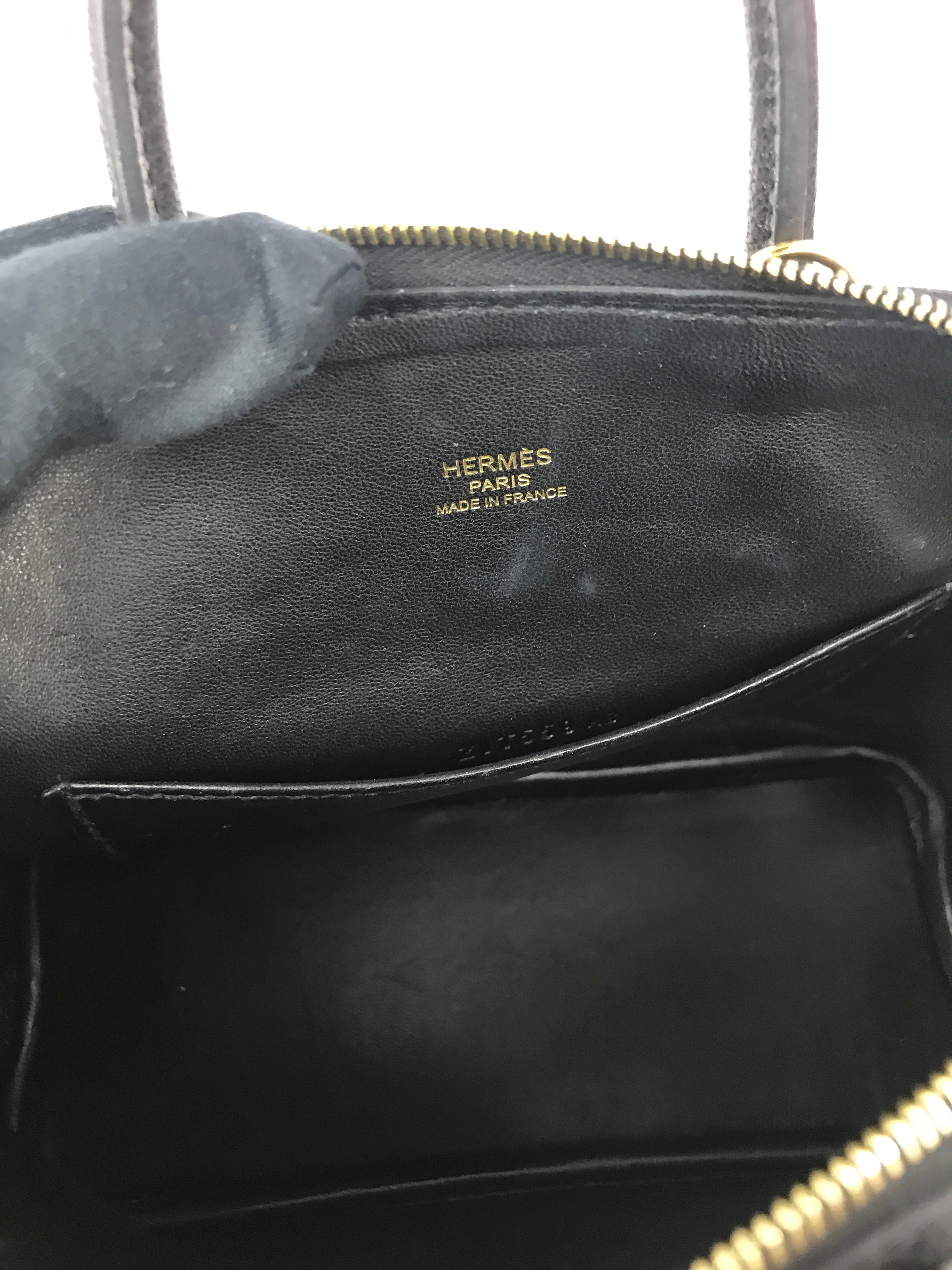 Black Chevre Mysore Bolide 1923 Mini Bag