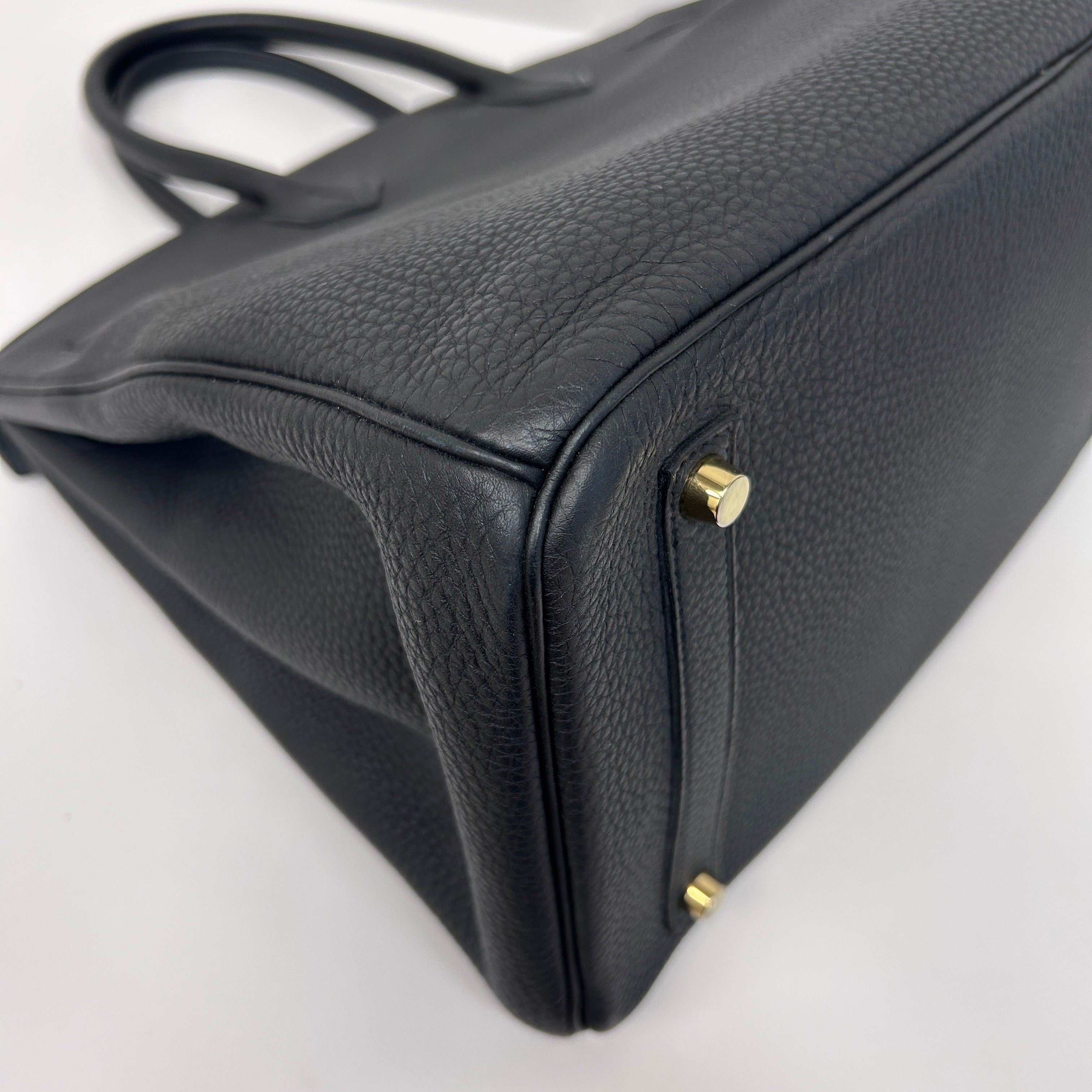 Black Togo Leather Birkin 35 w/GHW