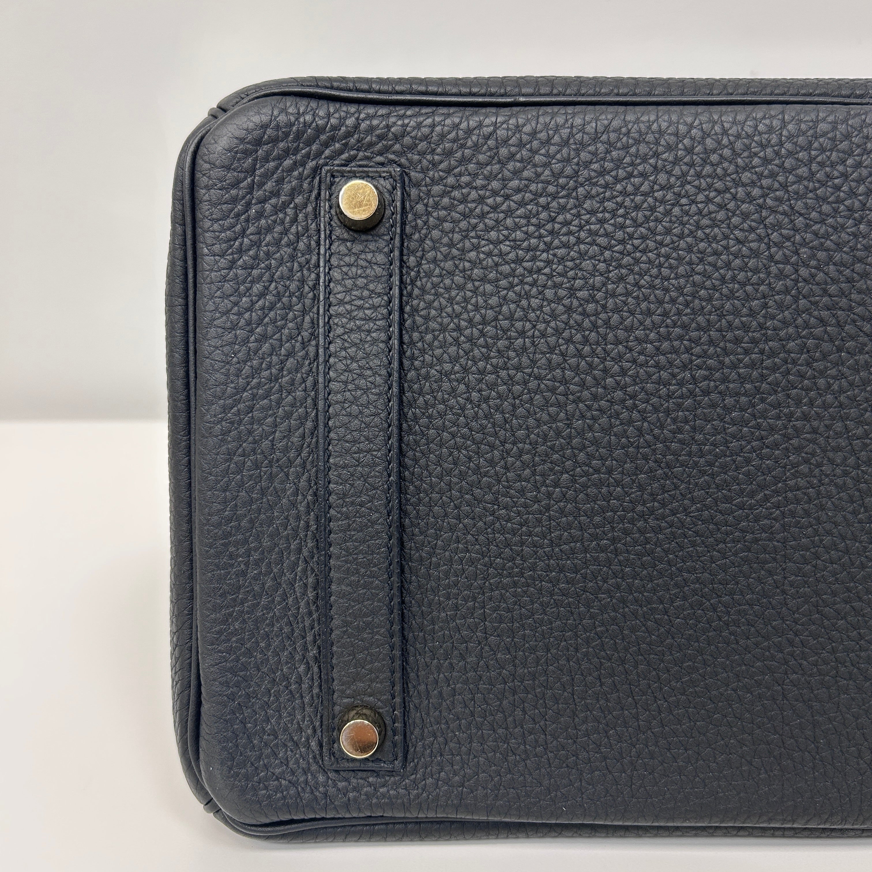 Black Togo Leather Birkin 35 w/GHW