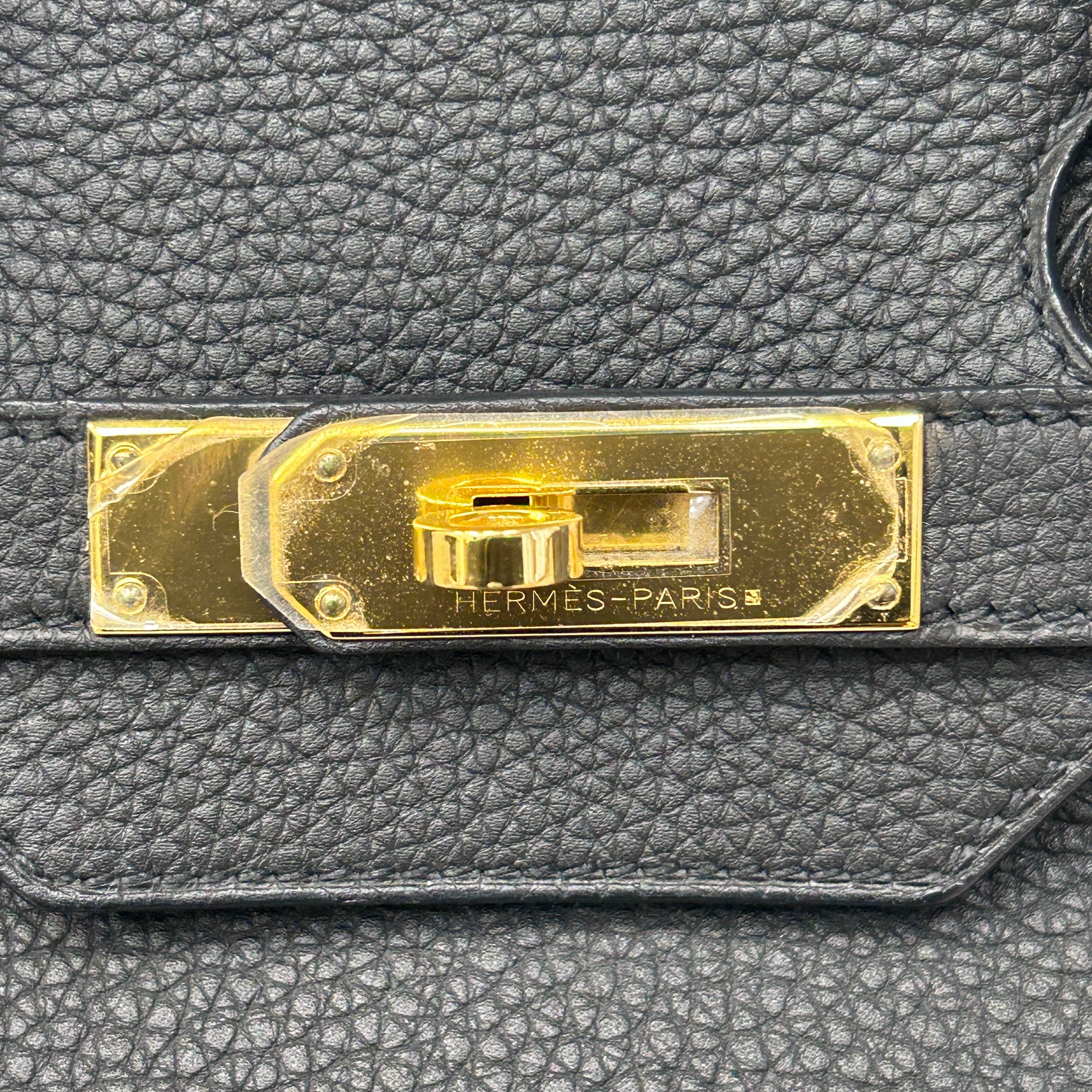 Black Togo Leather Birkin 35 w/GHW