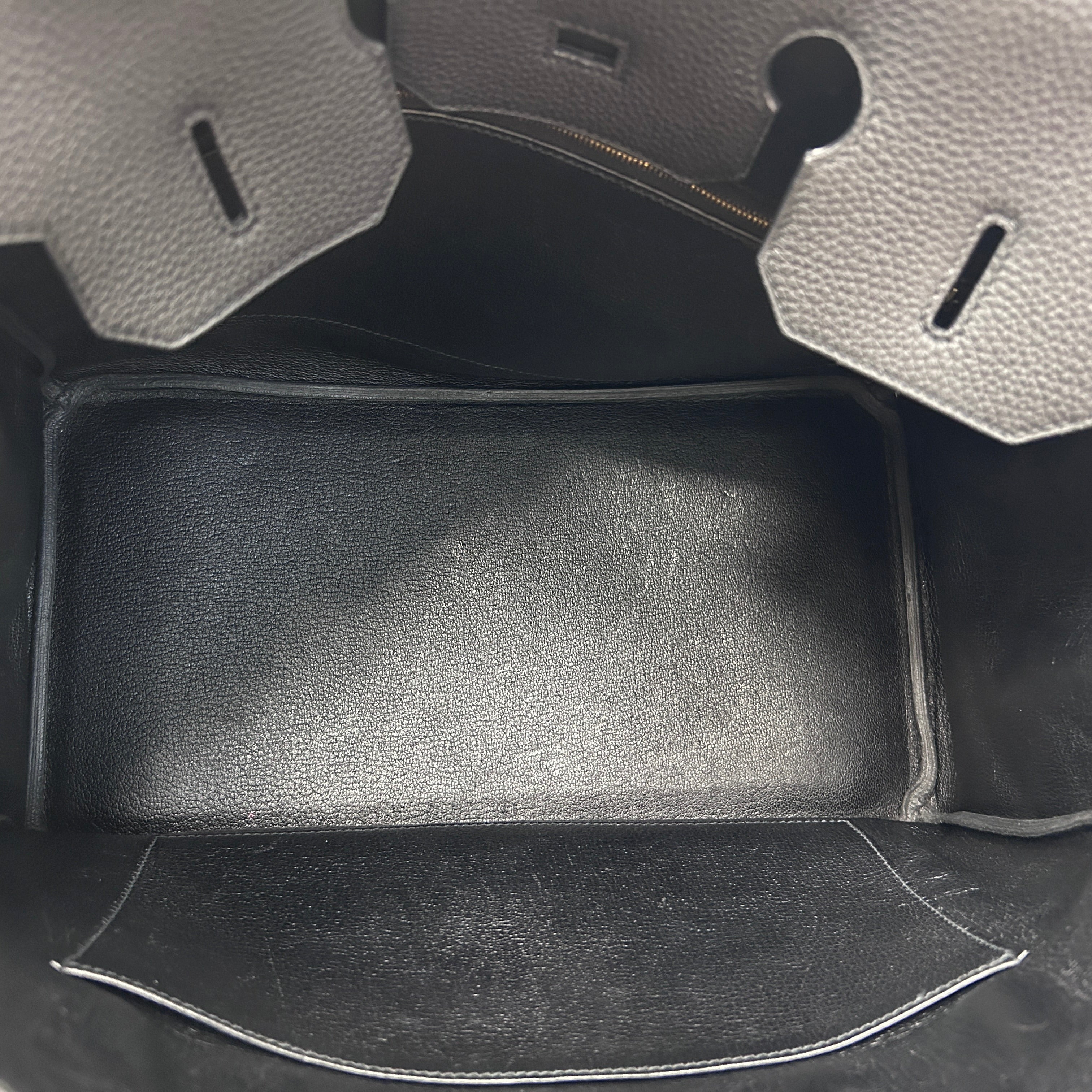 Black Togo Leather Birkin 35 w/GHW