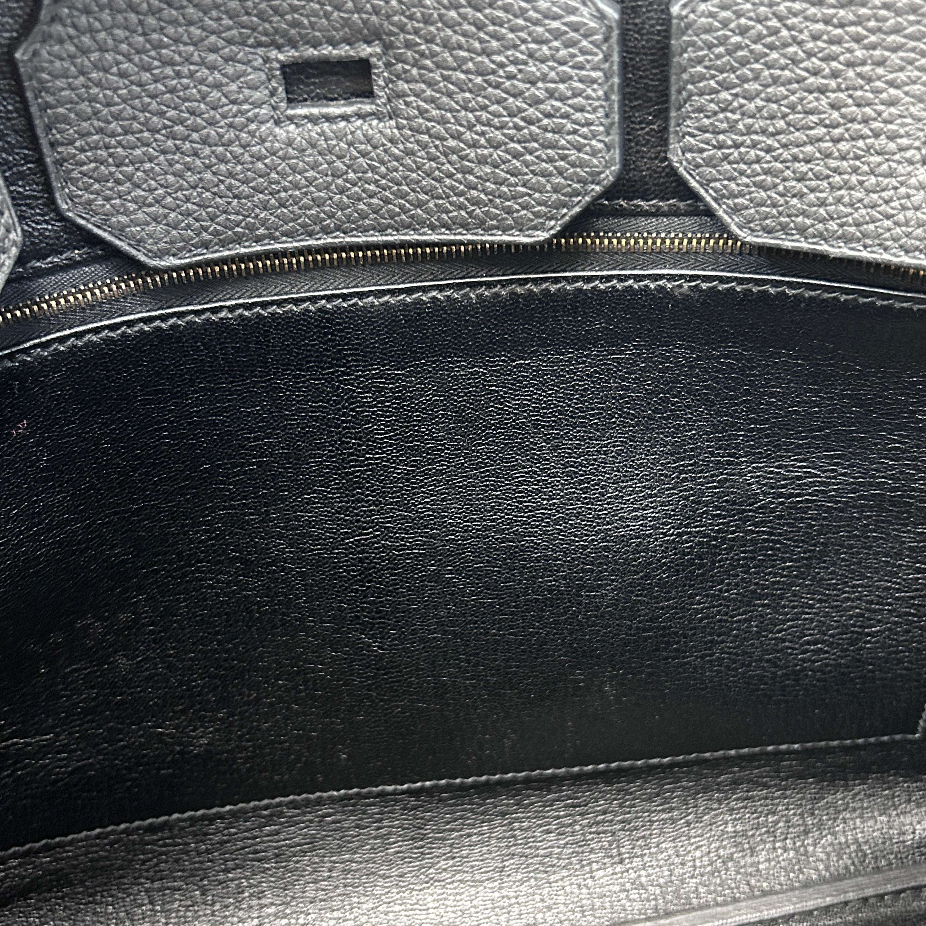 Black Togo Leather Birkin 35 w/GHW