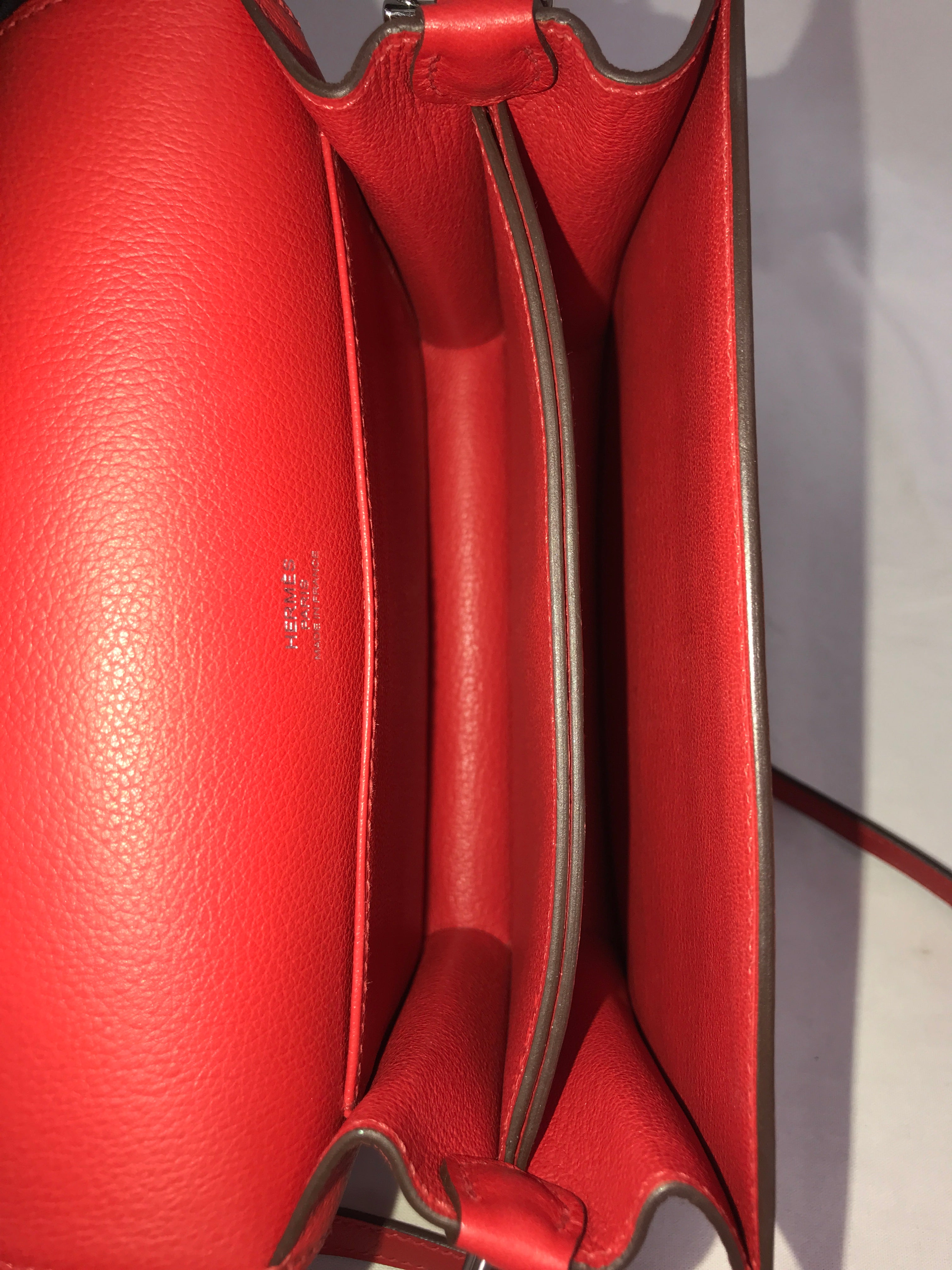 Red Evercolor Mini Sac Roulis W PHW