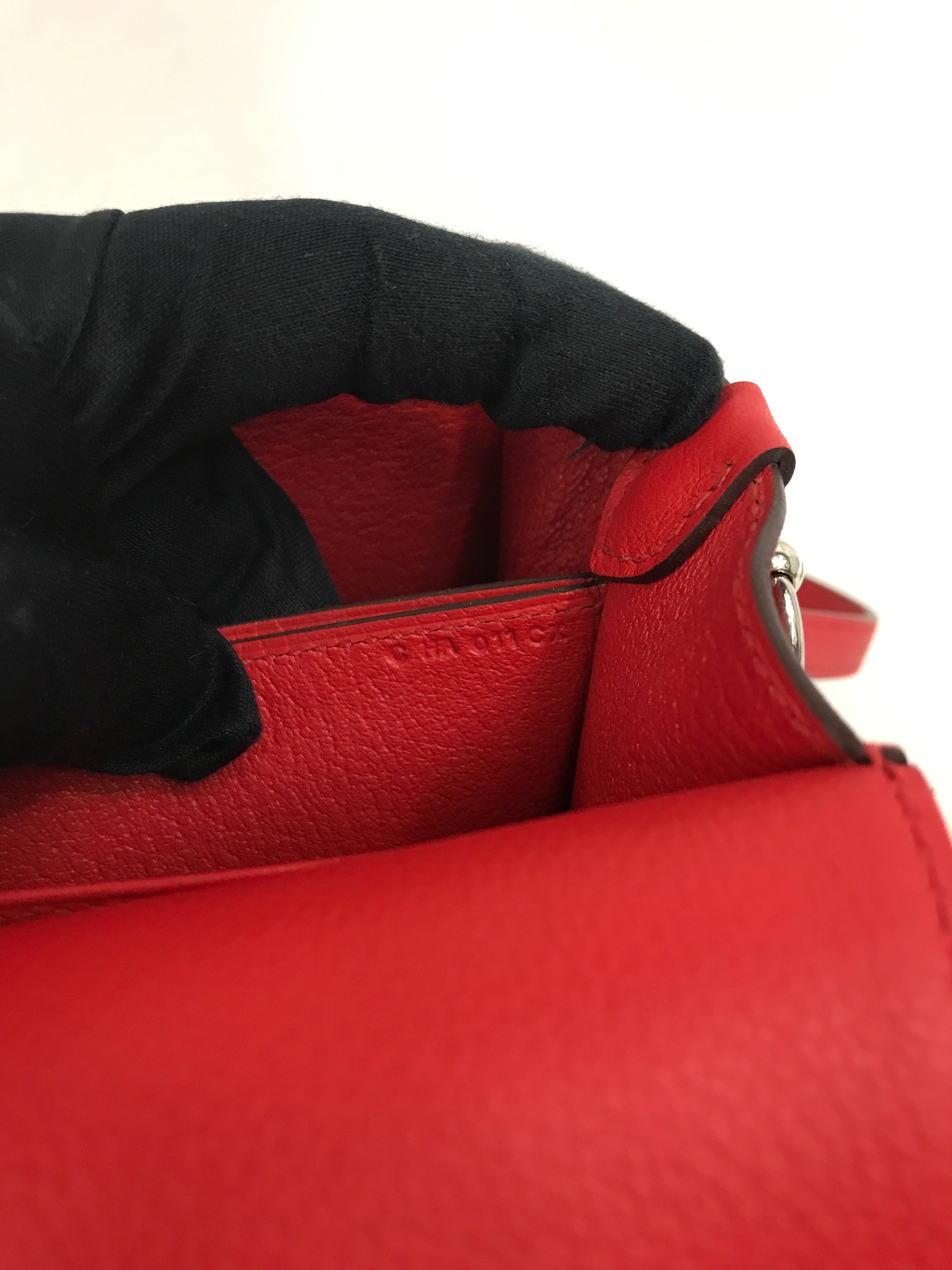 Red Evercolor Mini Sac Roulis W PHW