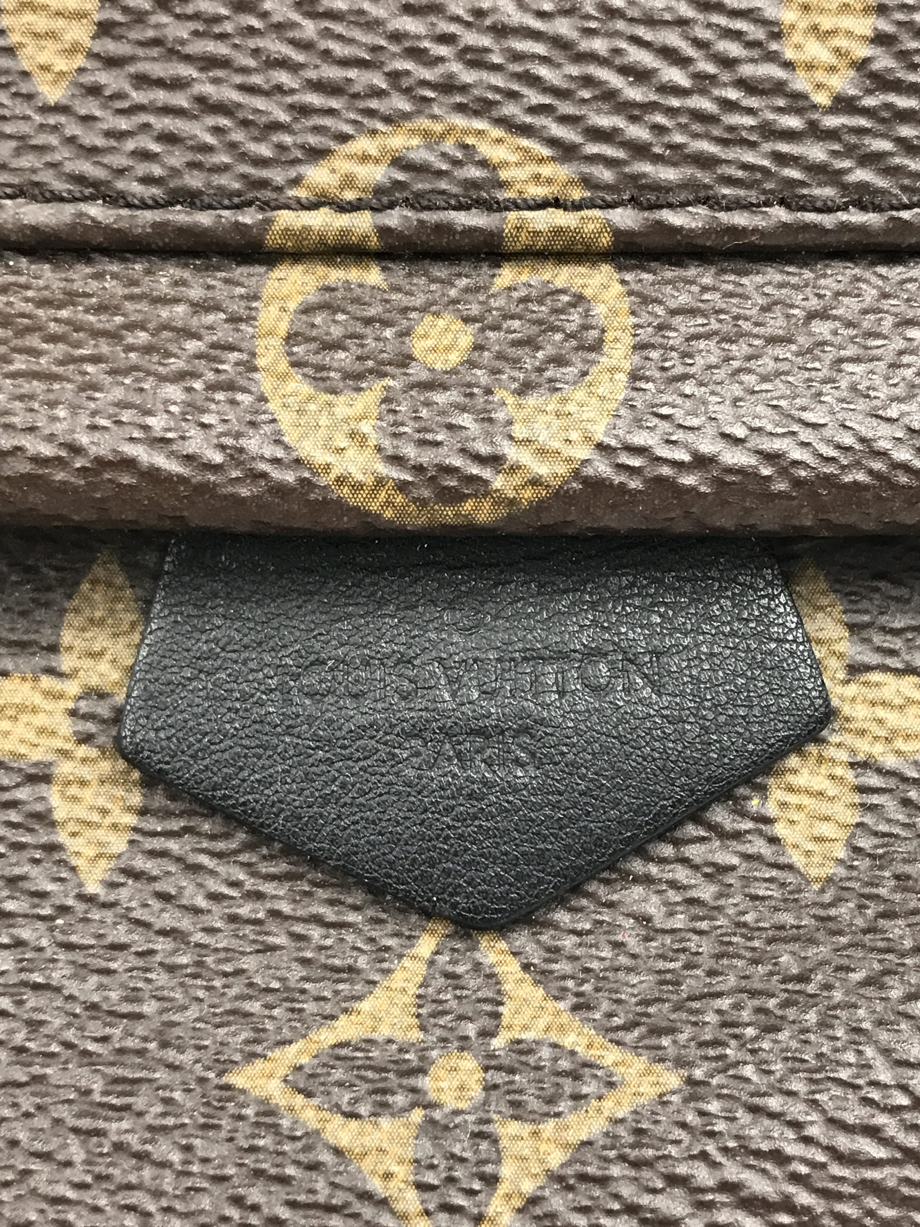 Monogram Coated Canvas Palm Springs Mini Backpack w/ GHW