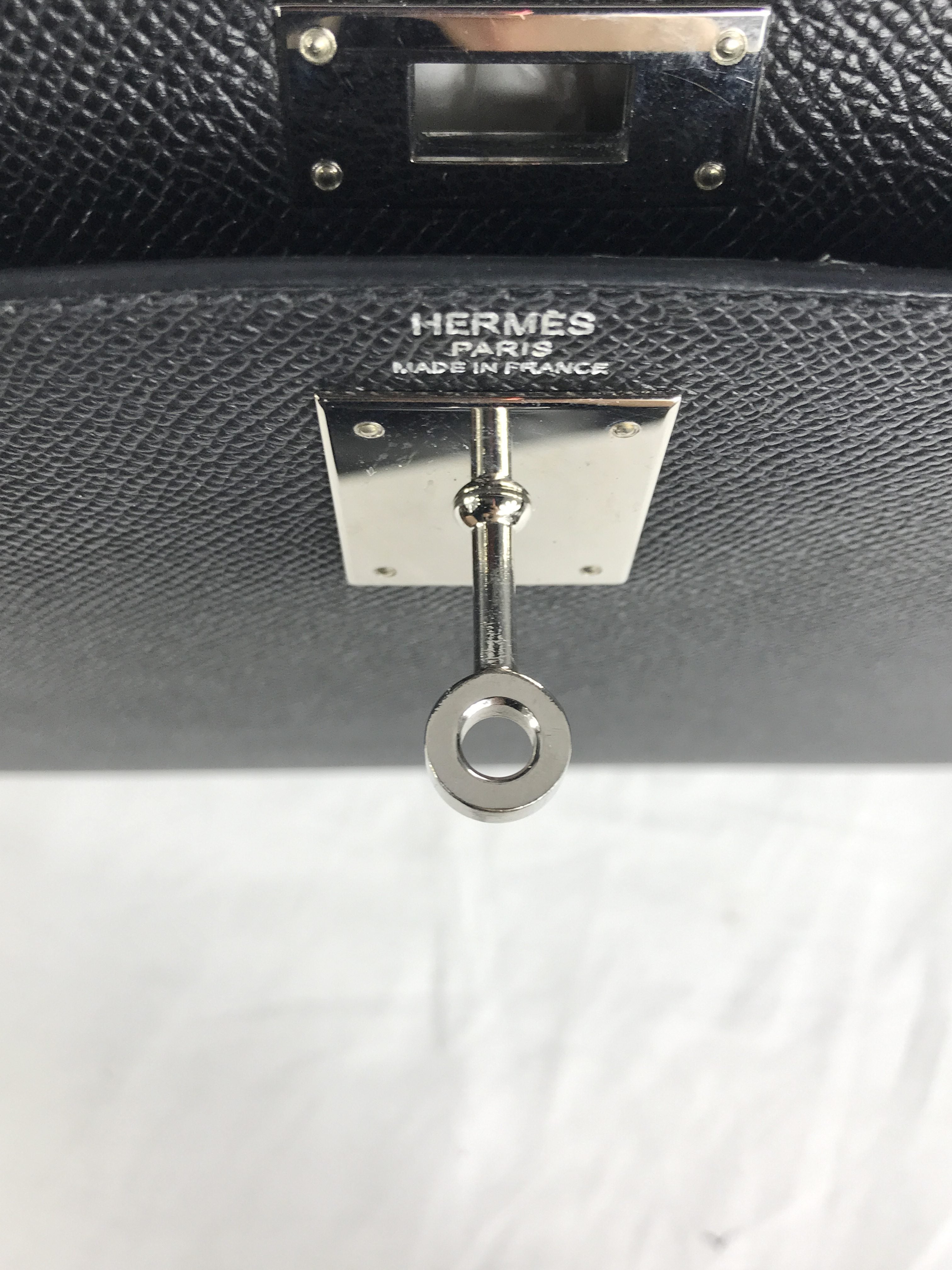Black Epsom Sellier Kelly 28 w/ PHW