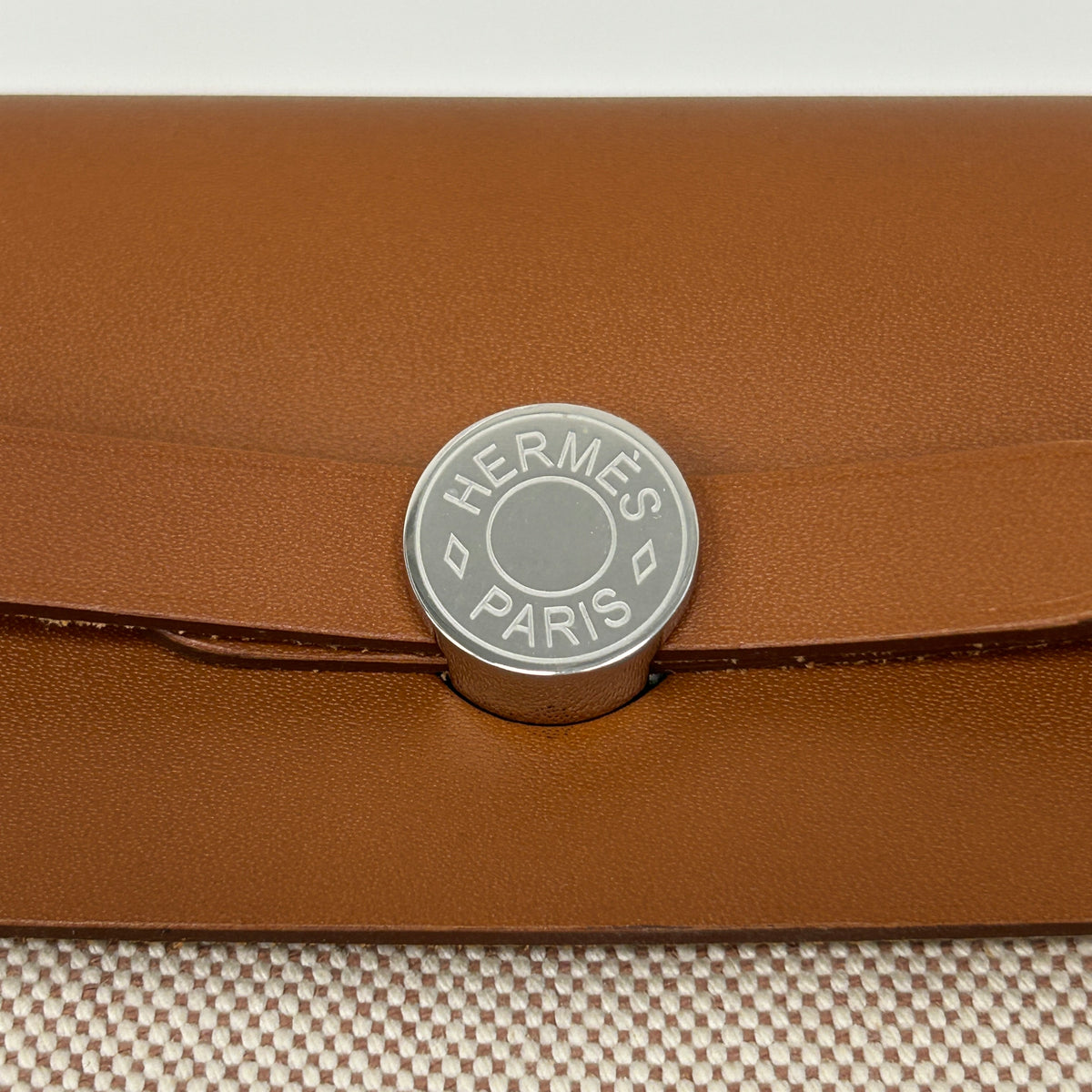 Écru / Beige / Naturel Sable Herbag Zip 20 Bag w/PHW