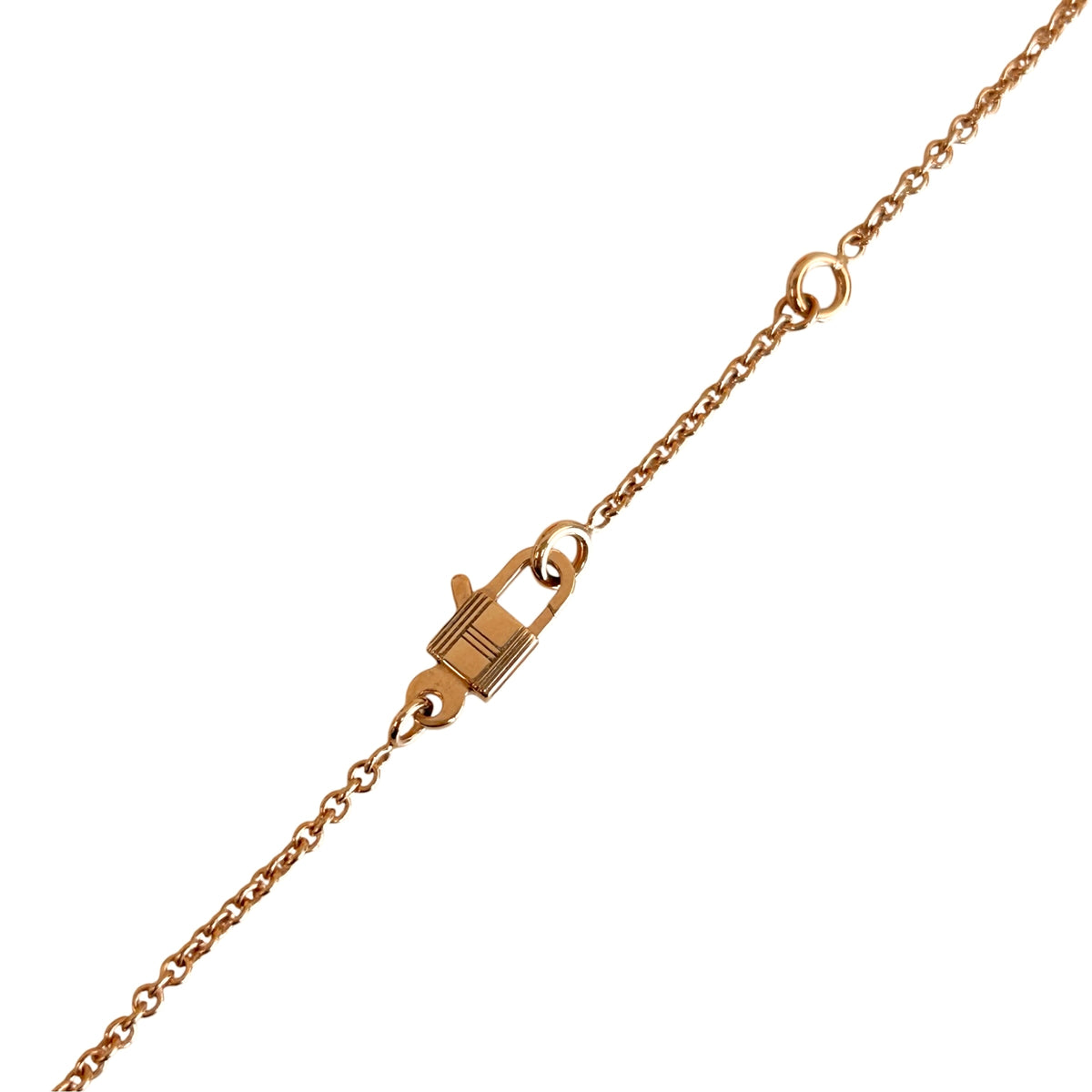 18K Rose Gold Diamond Constance Amulette Pendant Necklace