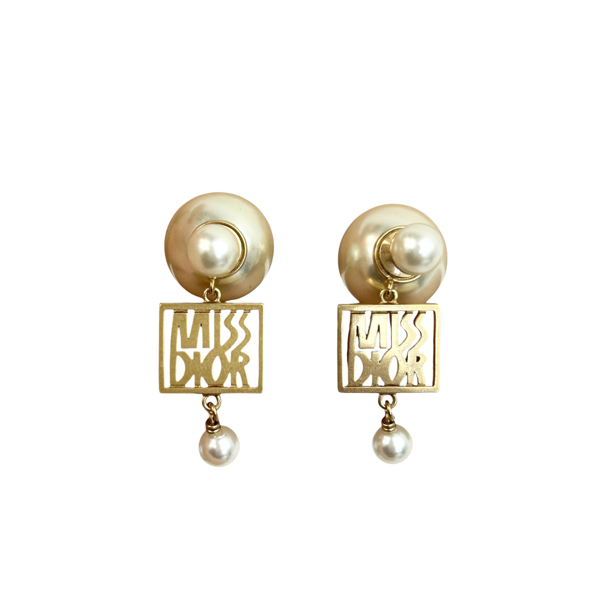 Miss Dior Tribal Pearl Earrings