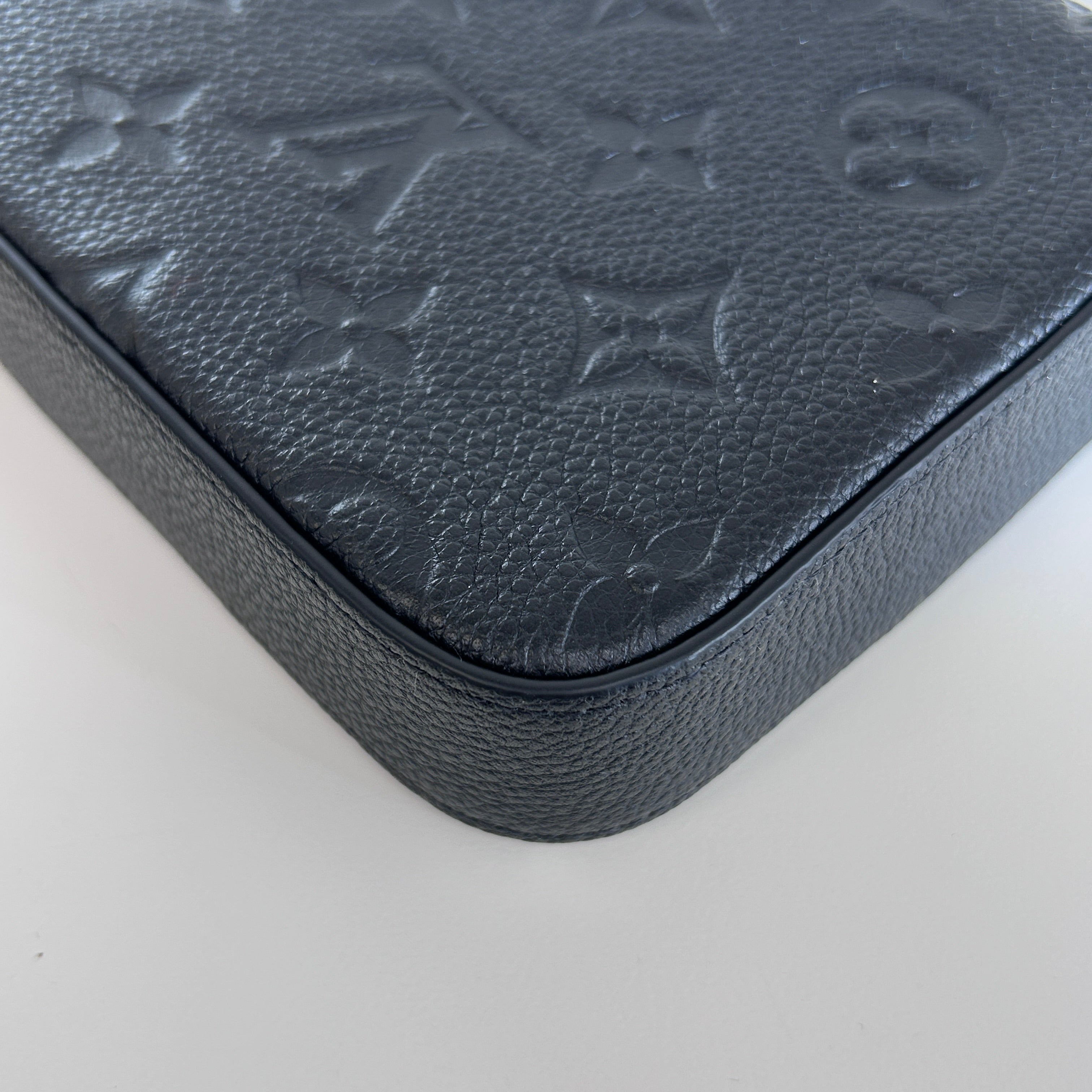 Black Monogram Empreinte Leather Felicie Pochette Bag