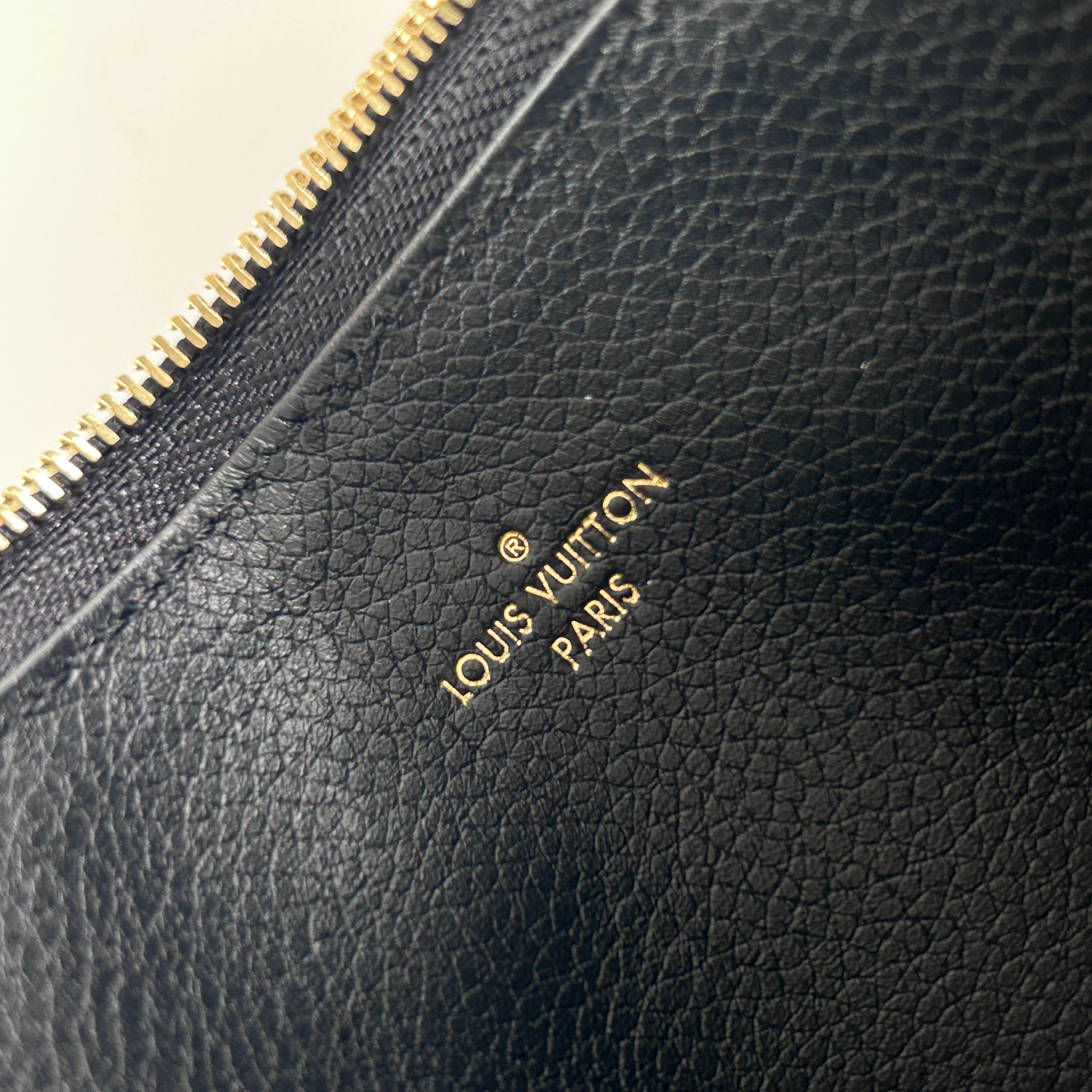 Black Monogram Empreinte Leather Felicie Pochette Bag