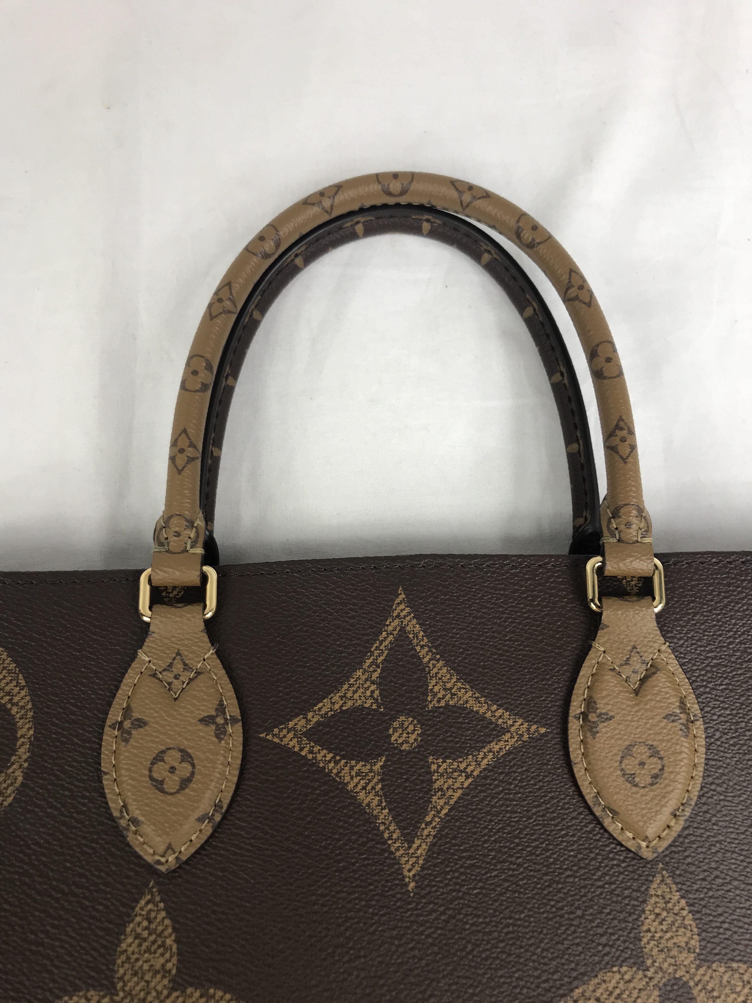 Reverse ONTHEGO Monogram Canvas GM Tote w/GHW