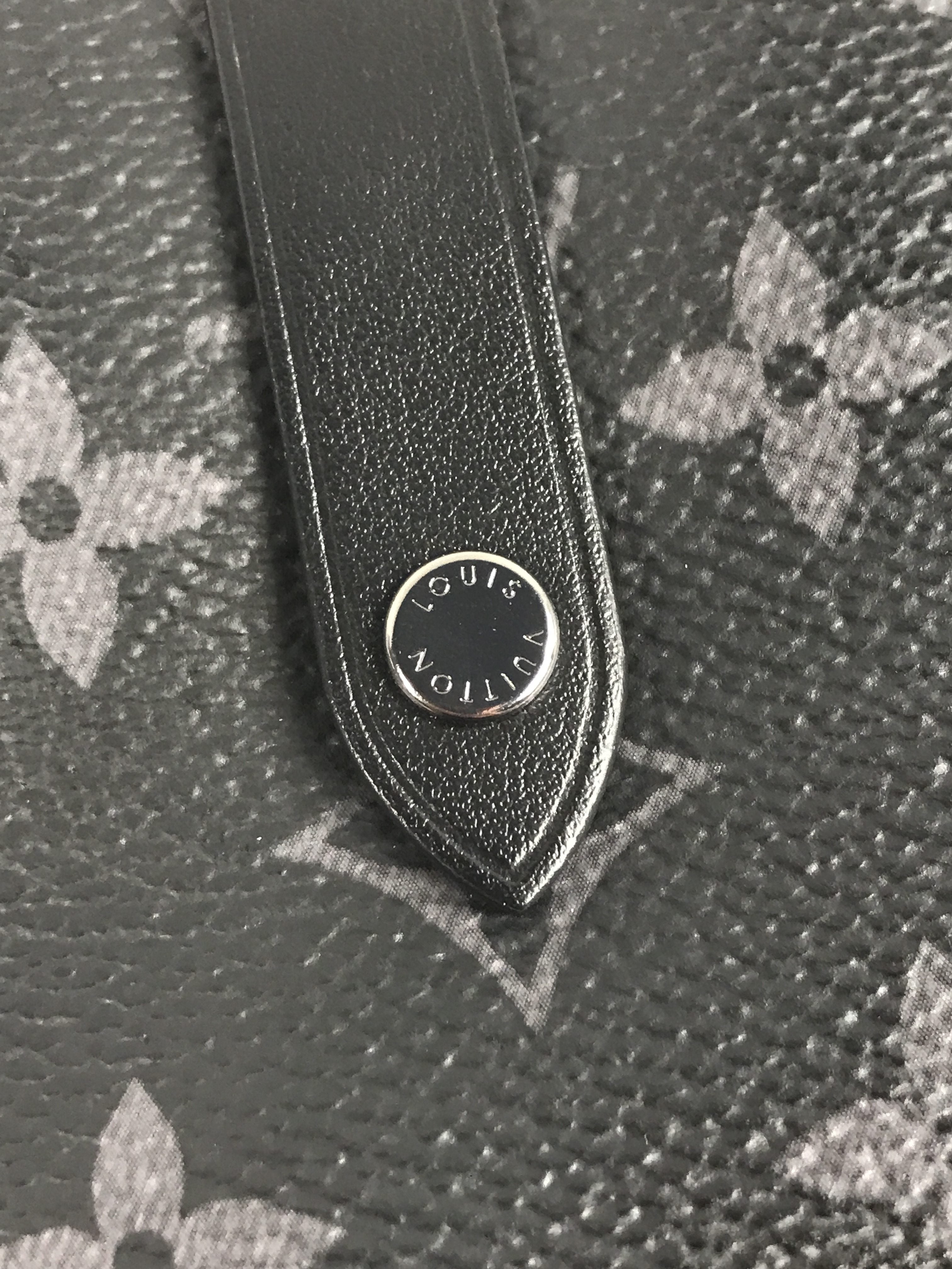 Monogram Eclipse Reverse Double Phone Pouch W/DSHW