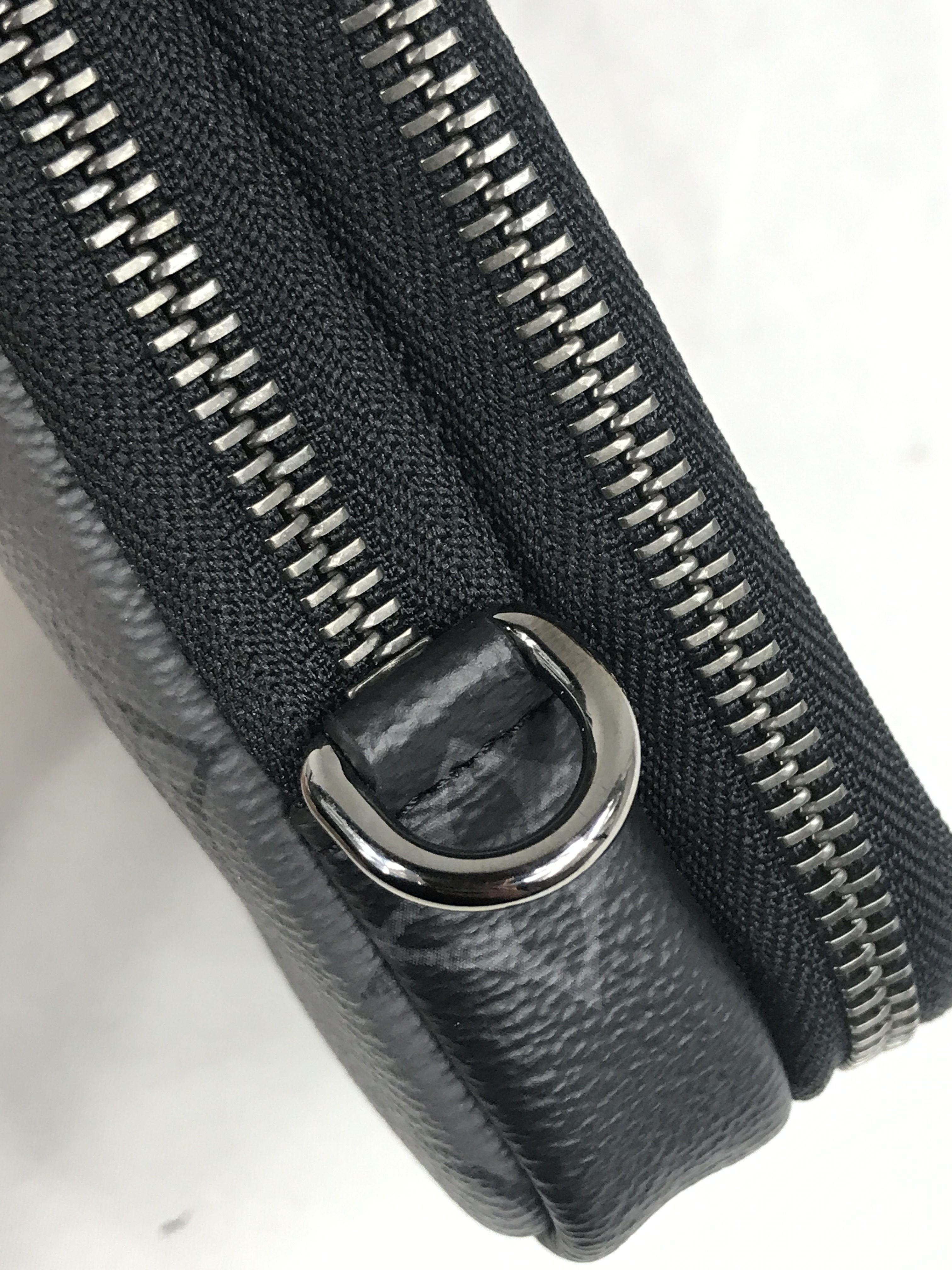Monogram Eclipse Reverse Double Phone Pouch W/DSHW