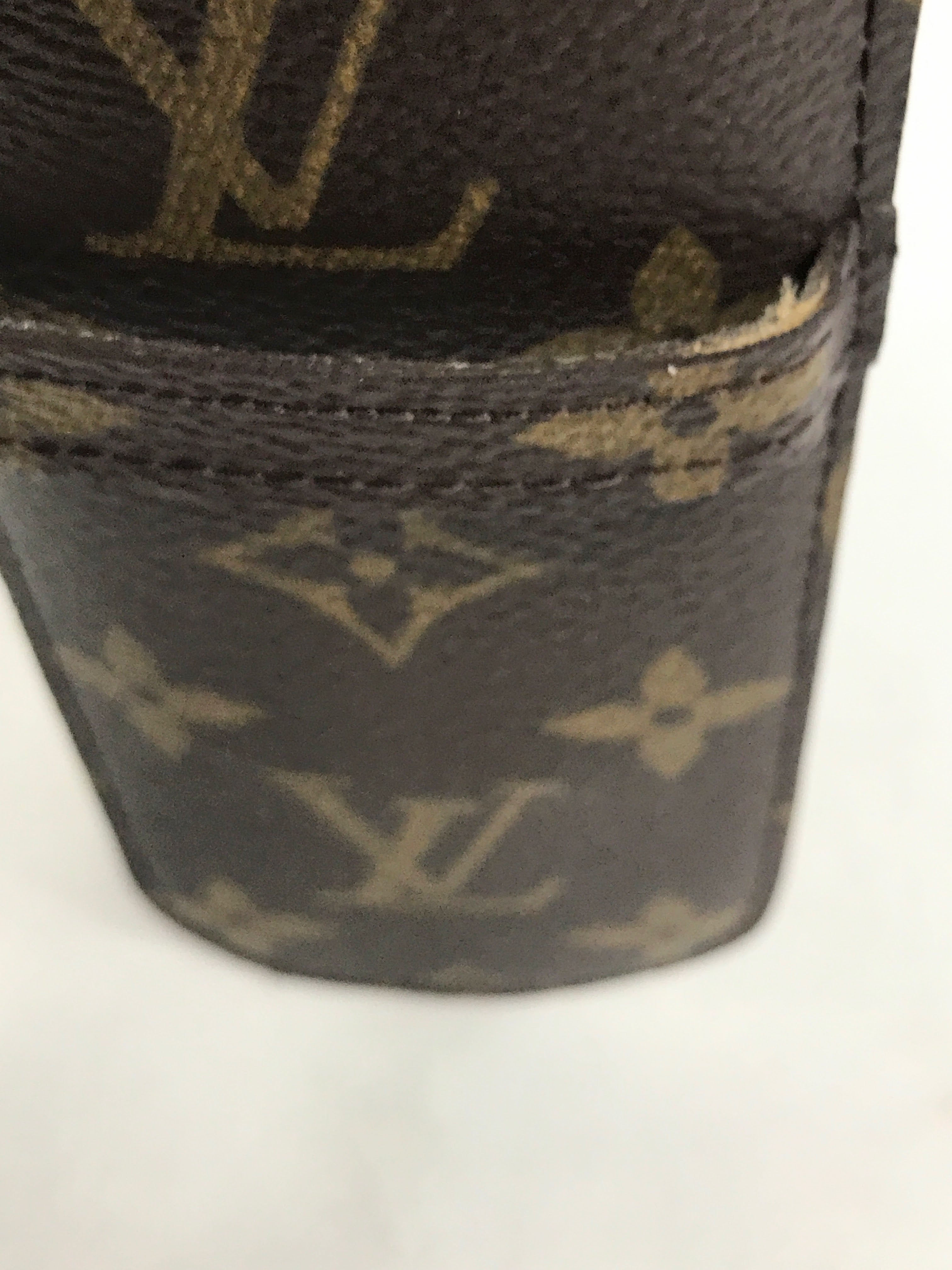 Monogram Coated Canvas Pen Pouch Holder