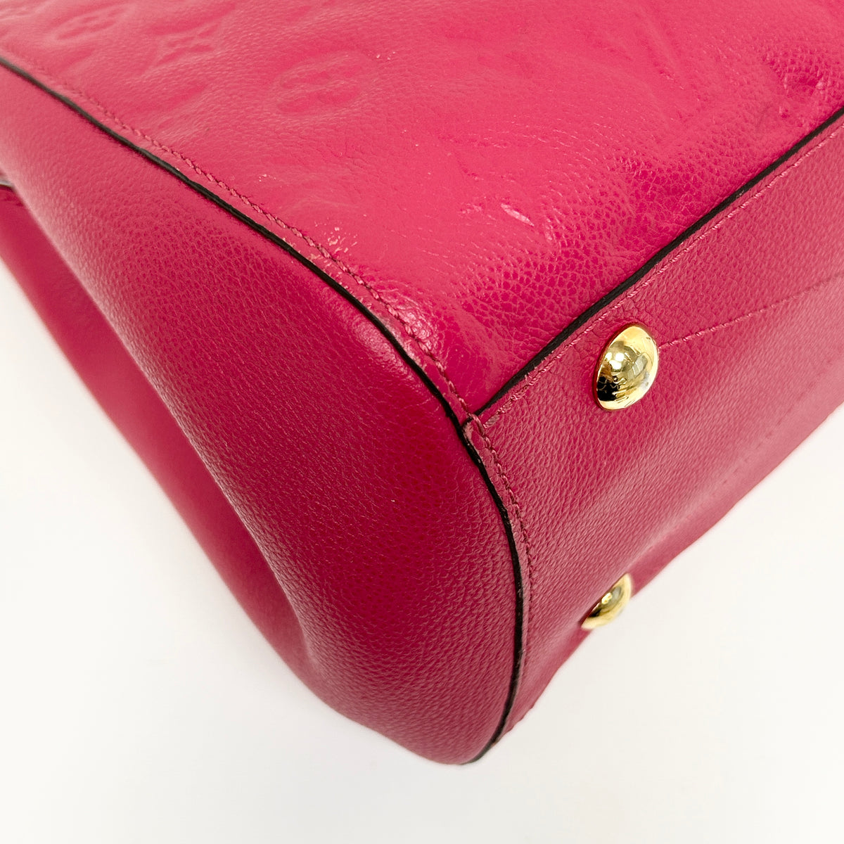 Dahlia Empreinte Leather Montaigne MM Bag w/GHW