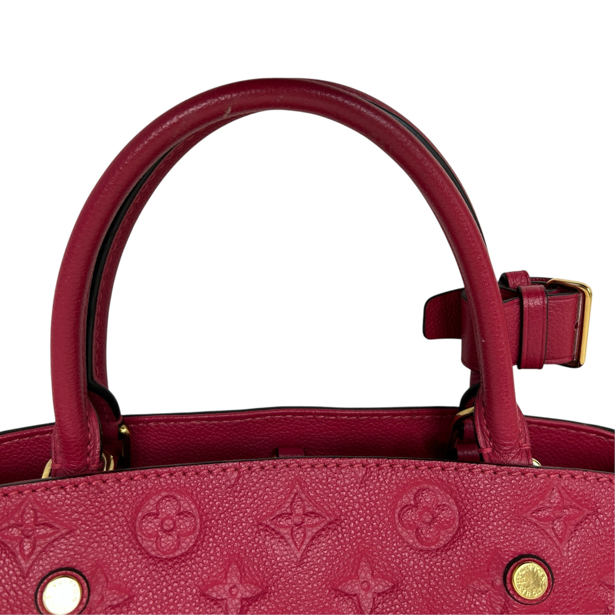 Dahlia Empreinte Leather Montaigne MM Bag w/GHW