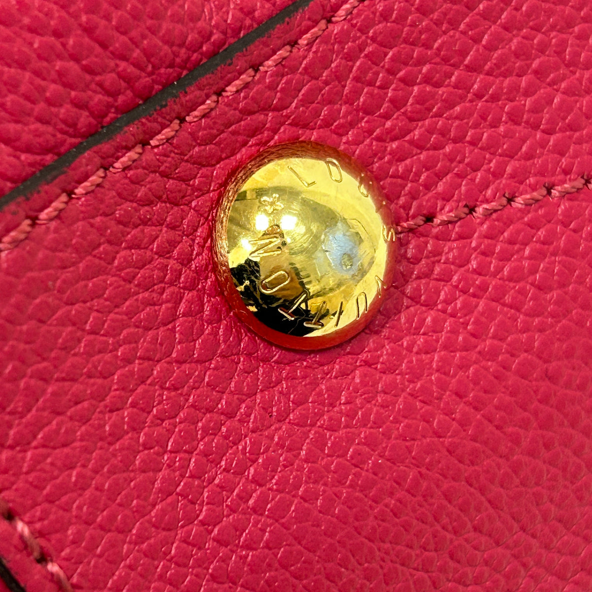 Dahlia Empreinte Leather Montaigne MM Bag w/GHW