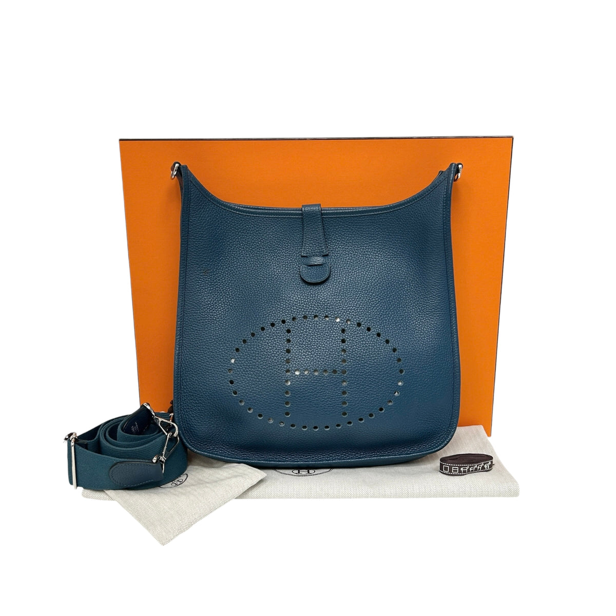 Colvert Clemence Leather Evelyne III GM Bag w/PHW