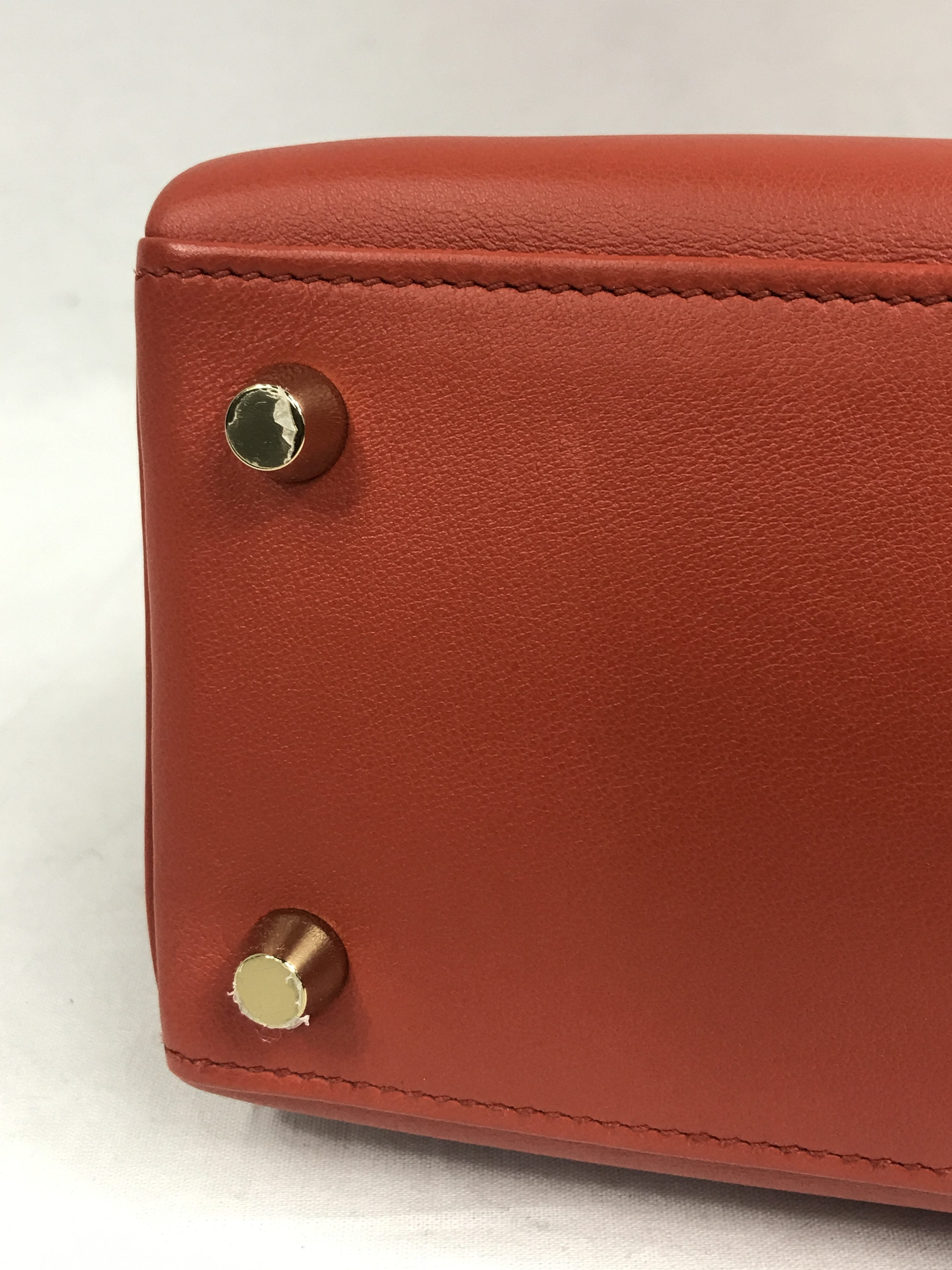 Terre Battue Retourne Swift Leather Kelly 25 w/GHW