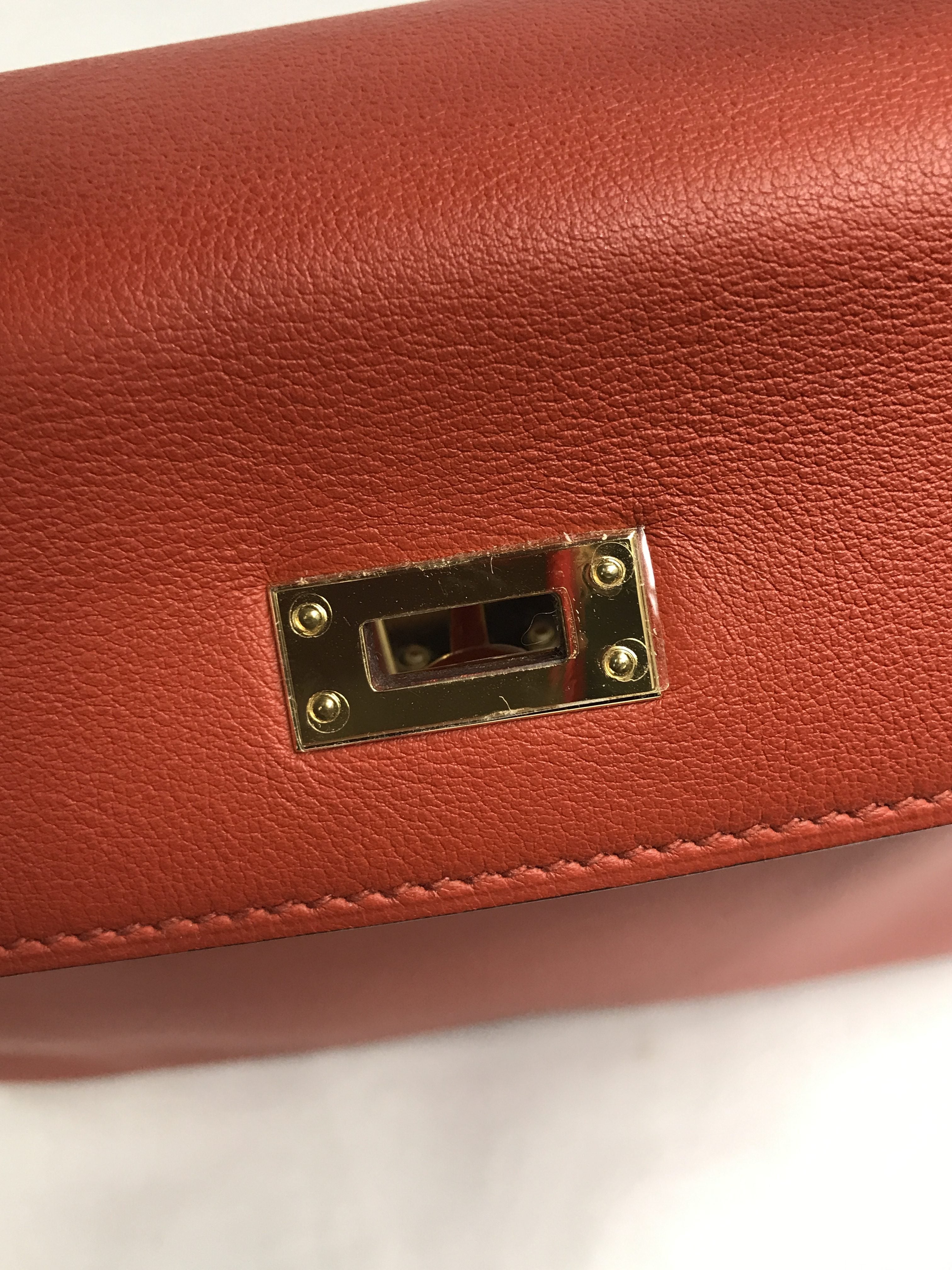 Terre Battue Retourne Swift Leather Kelly 25 w/GHW