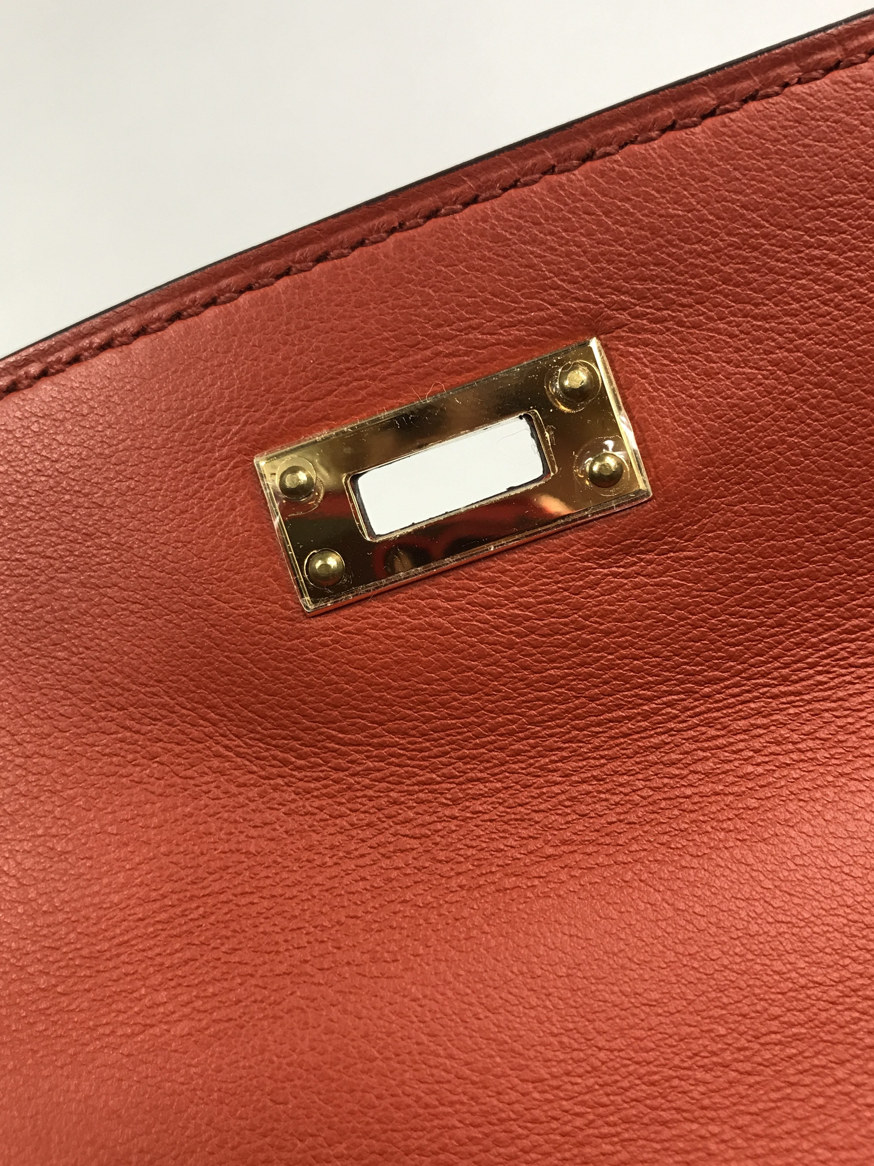 Terre Battue Retourne Swift Leather Kelly 25 w/GHW