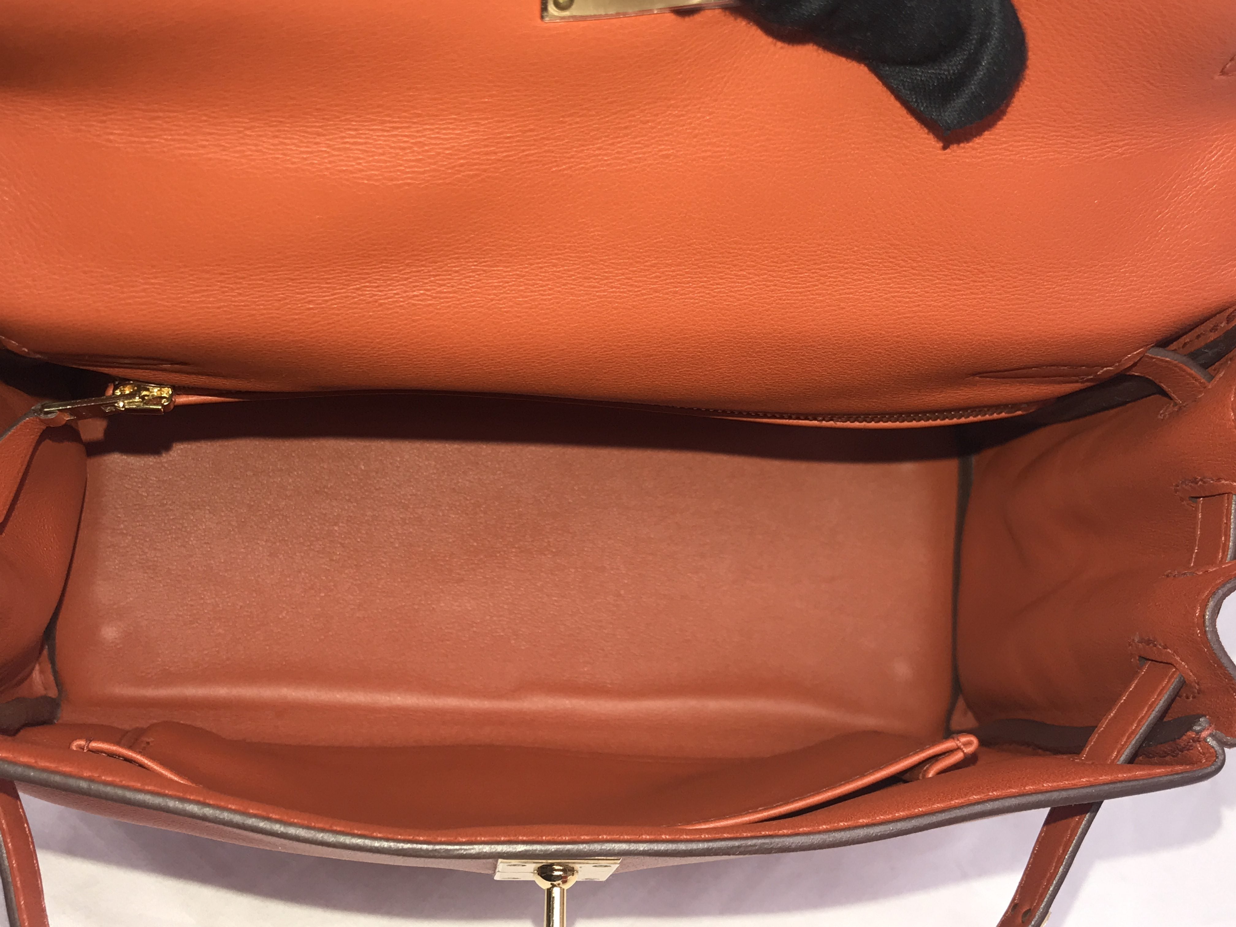 Terre Battue Retourne Swift Leather Kelly 25 w/GHW