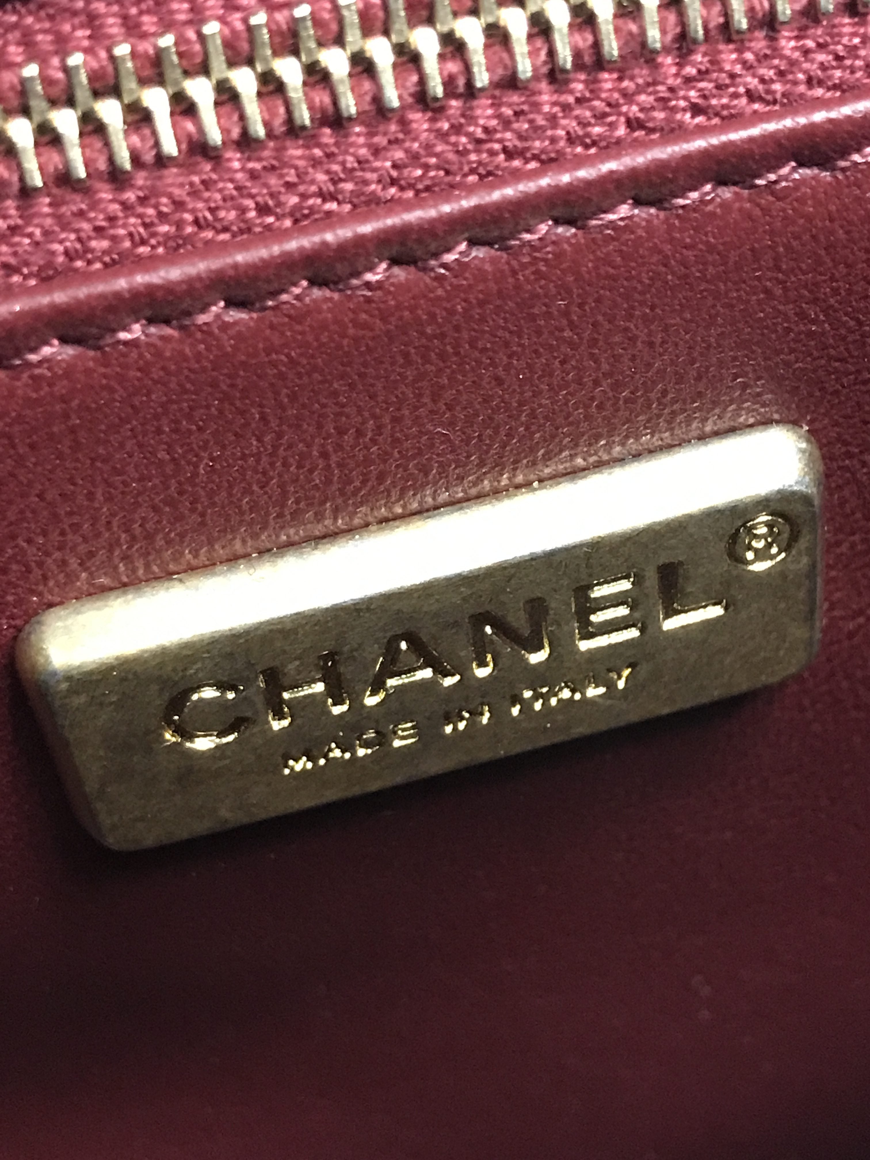 Burgundy Python “Carry Chic” Small Top Handle Flap Bag W/AGHW
