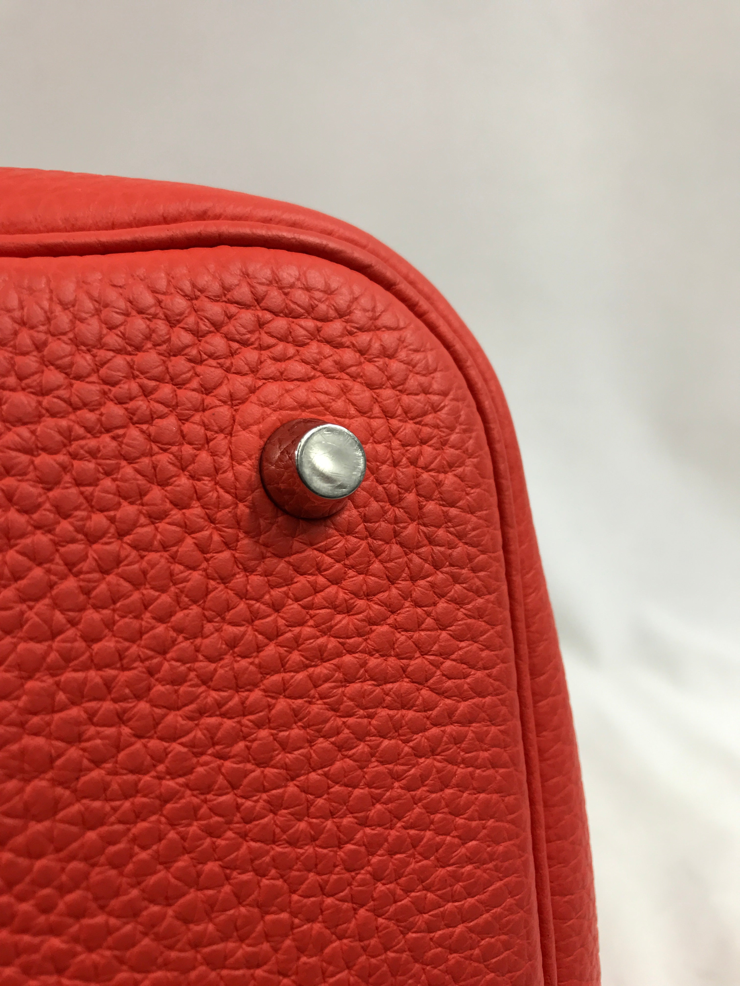 Poppy Orange Clemence Picotin 22 w/PHW