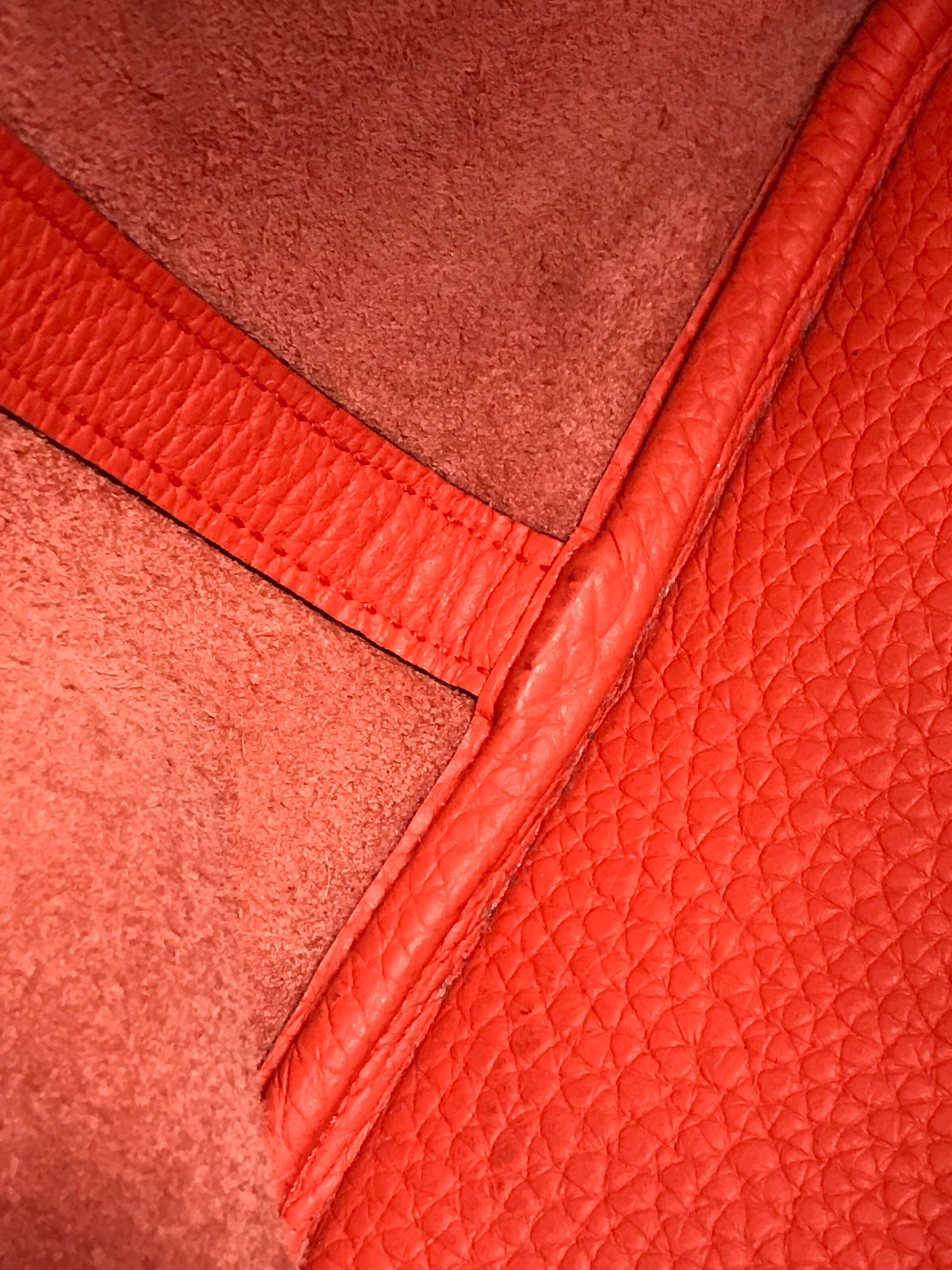 Poppy Orange Clemence Picotin 22 w/PHW