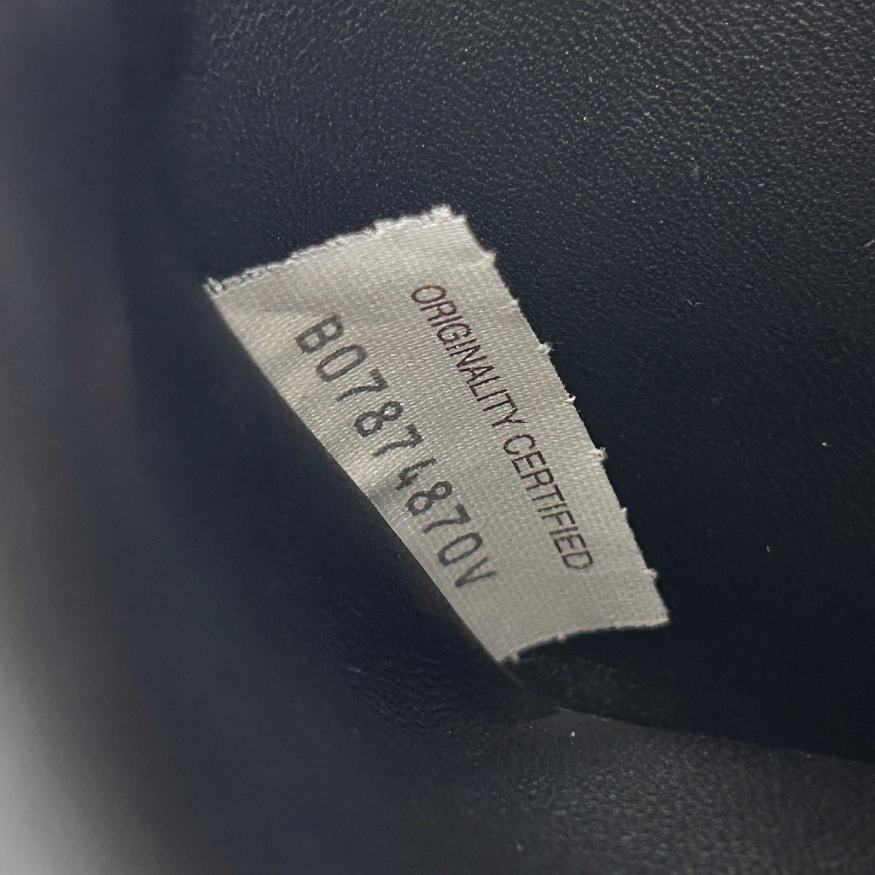 Black Intrecciato Woven Nappa Leather Flap Crossbody Bag w/Gunmetal HW