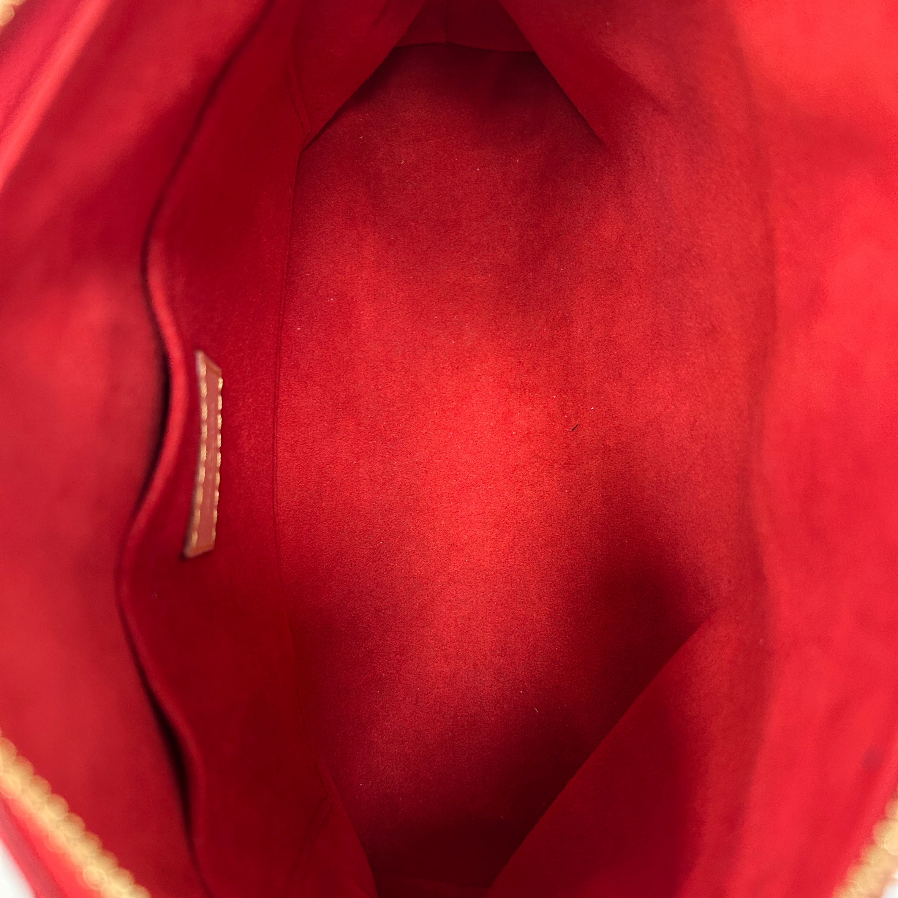 Cerise Monogram Canvas Pallas BB Bag w/GHW