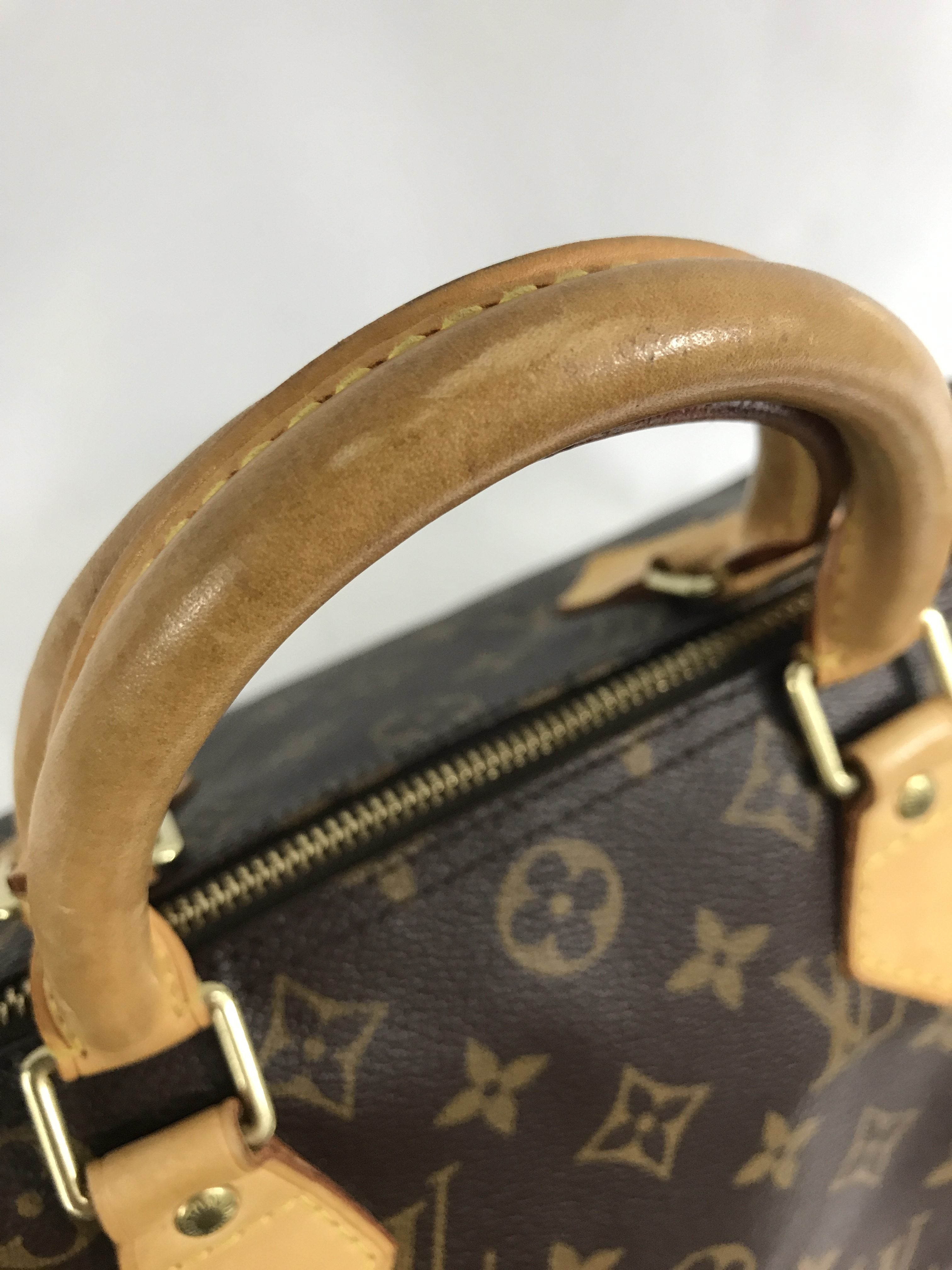 Monogram Canvas Speedy 30 W/GHW